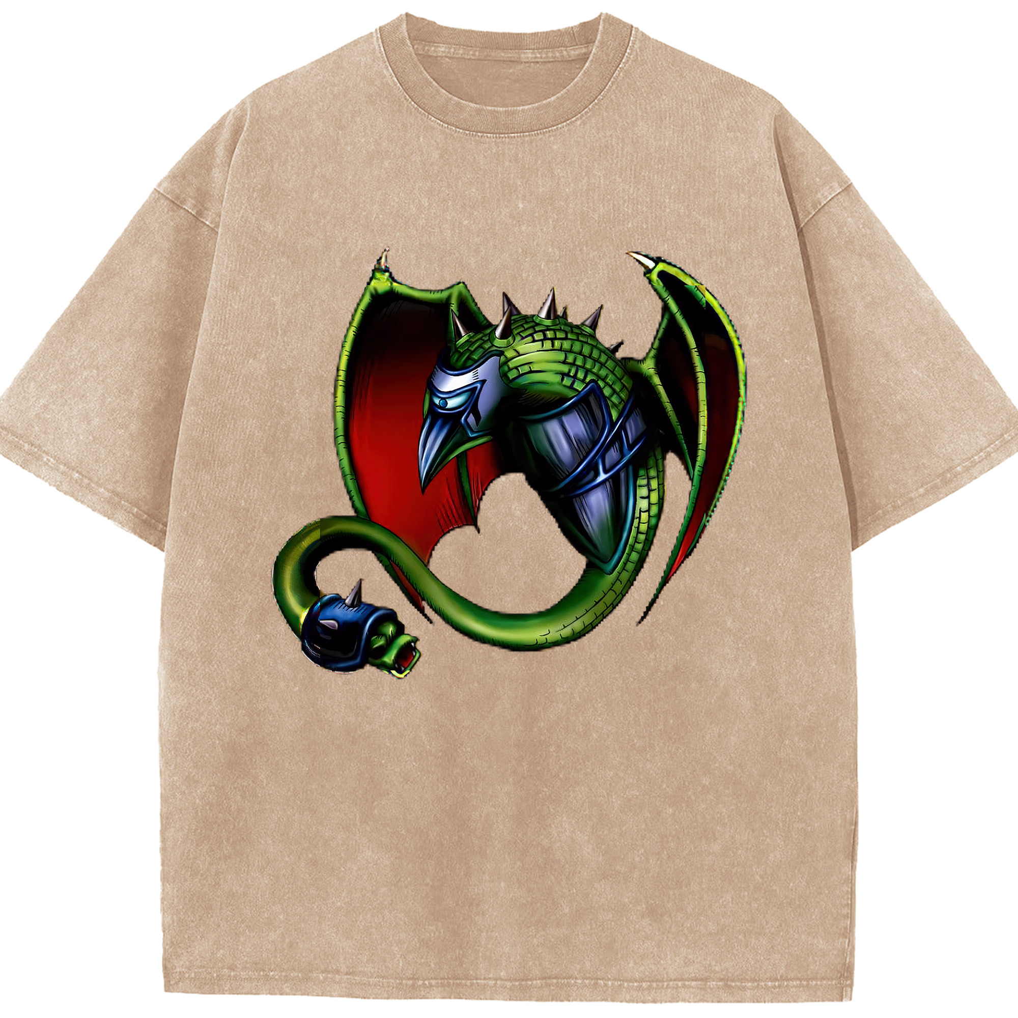 （画像用） 遊☆戯☆王 Yu-Gi-Oh! 綿100% ヴィンテージ風 半袖Tシャツ（フロントプリント）