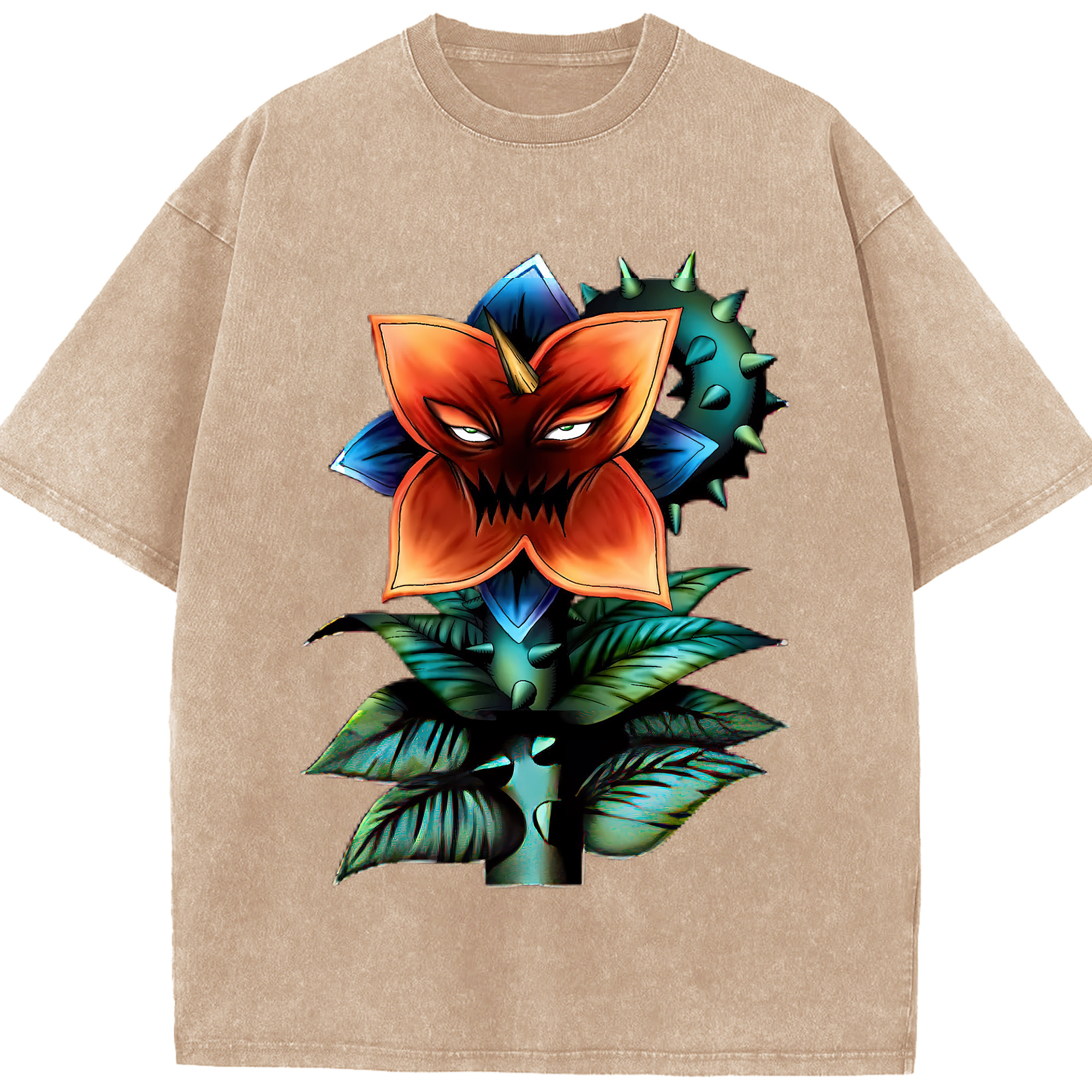 （画像用） 遊☆戯☆王 Yu-Gi-Oh! 綿100% ヴィンテージ風 半袖Tシャツ（フロントプリント）
