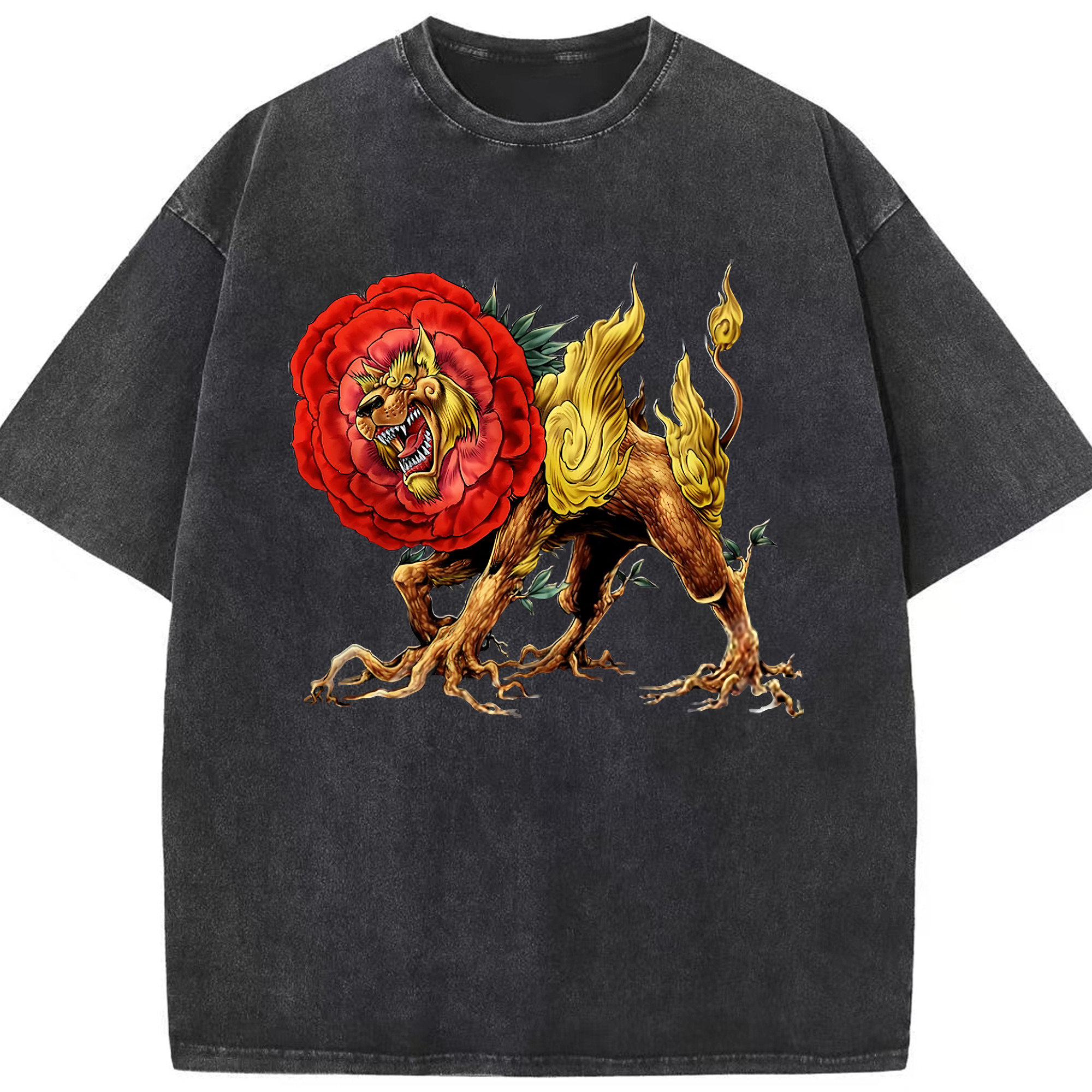（画像用） 遊☆戯☆王 Yu-Gi-Oh! 綿100% ヴィンテージ風 半袖Tシャツ（フロントプリント）