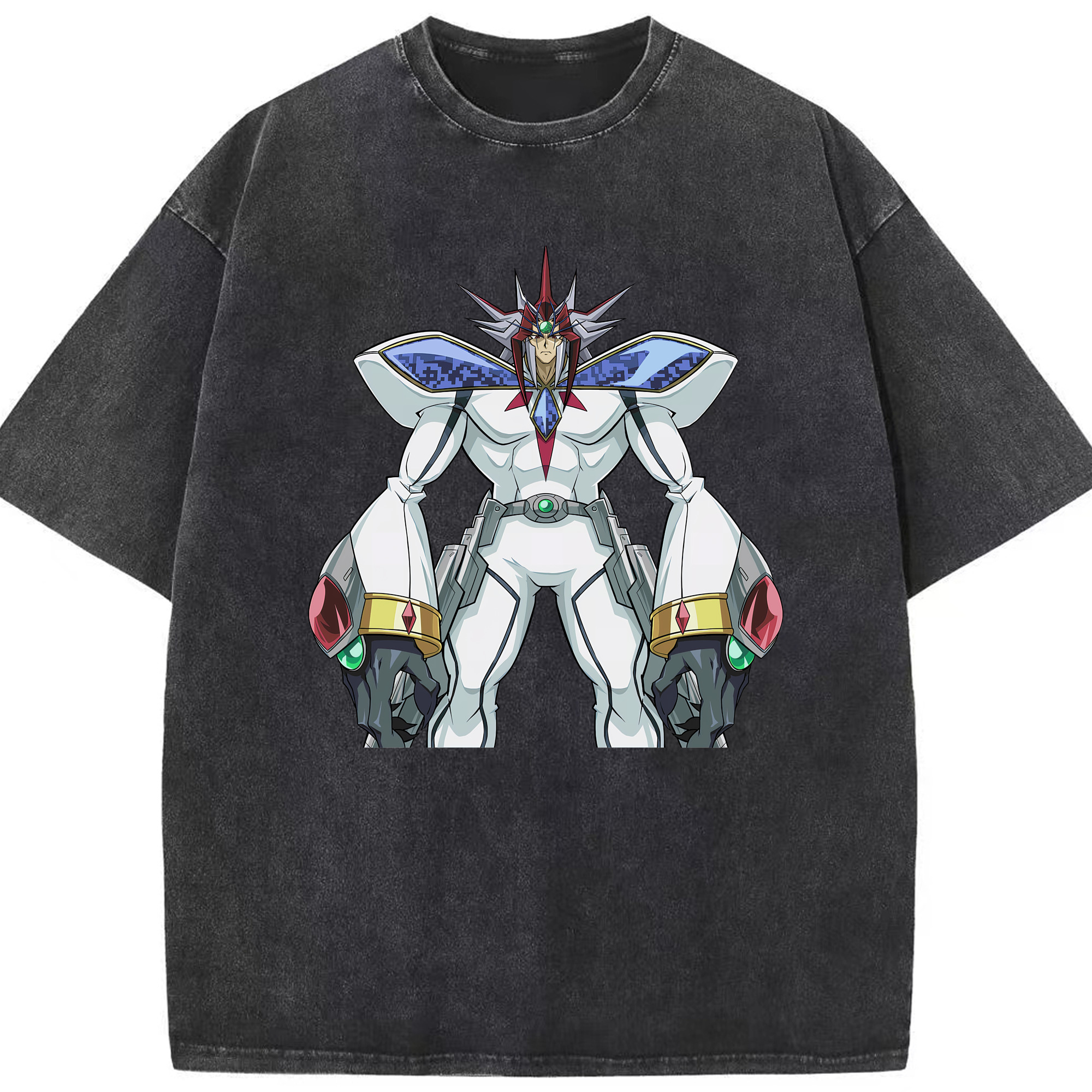 （画像用） 遊☆戯☆王 Yu-Gi-Oh! 綿100% ヴィンテージ風 半袖Tシャツ（フロントプリント）
