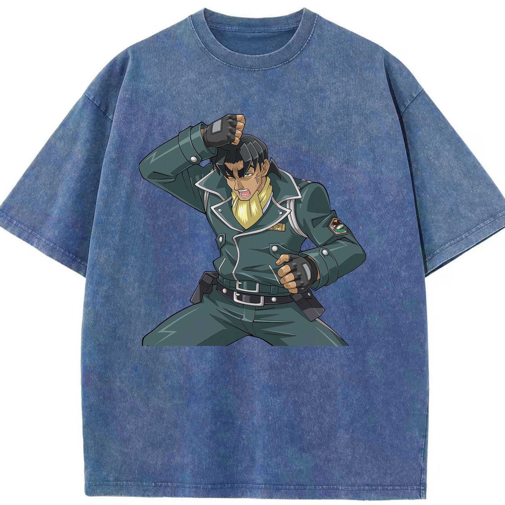 （画像用） 遊☆戯☆王 Yu-Gi-Oh! 綿100% ヴィンテージ風 半袖Tシャツ（フロントプリント）