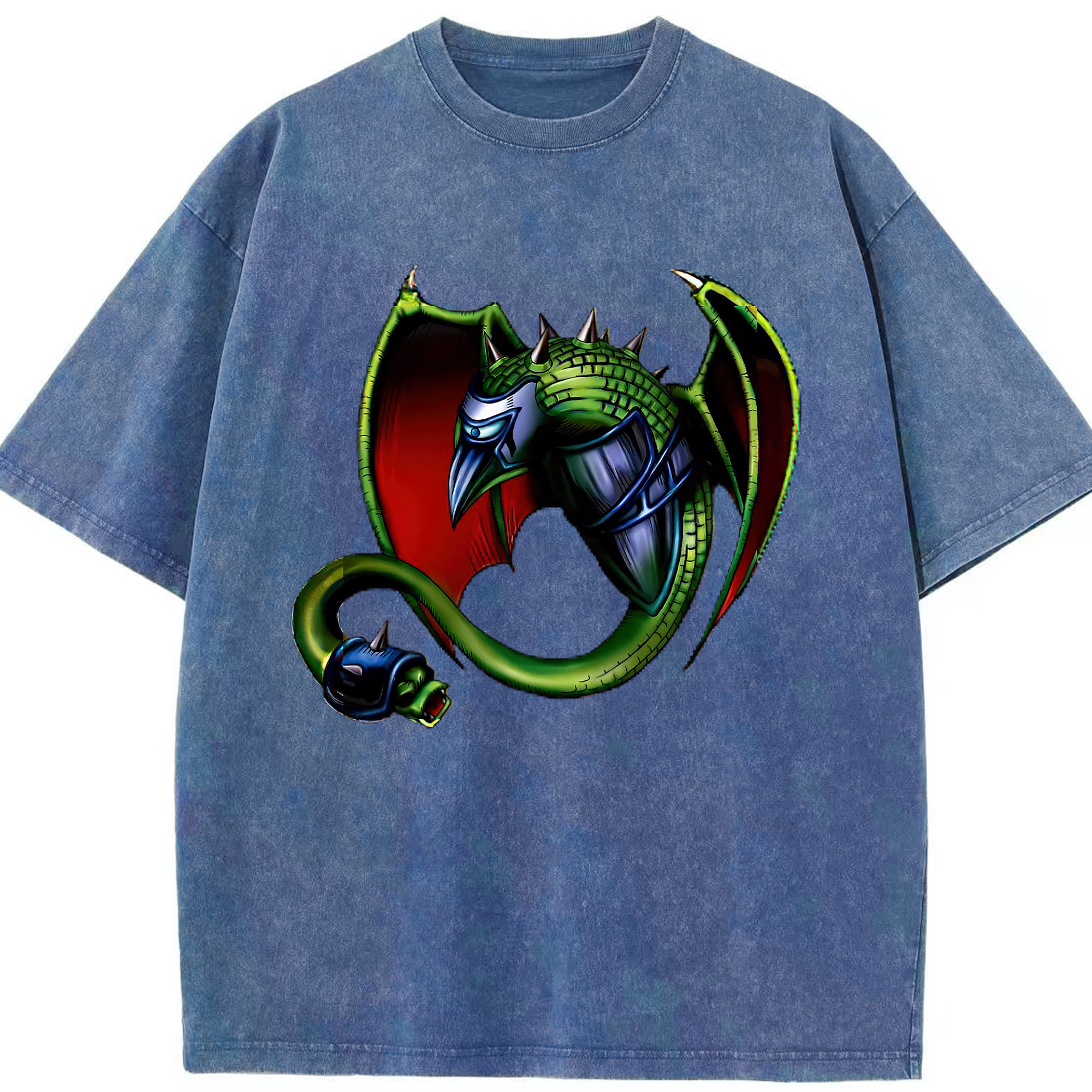 （画像用） 遊☆戯☆王 Yu-Gi-Oh! 綿100% ヴィンテージ風 半袖Tシャツ（フロントプリント）