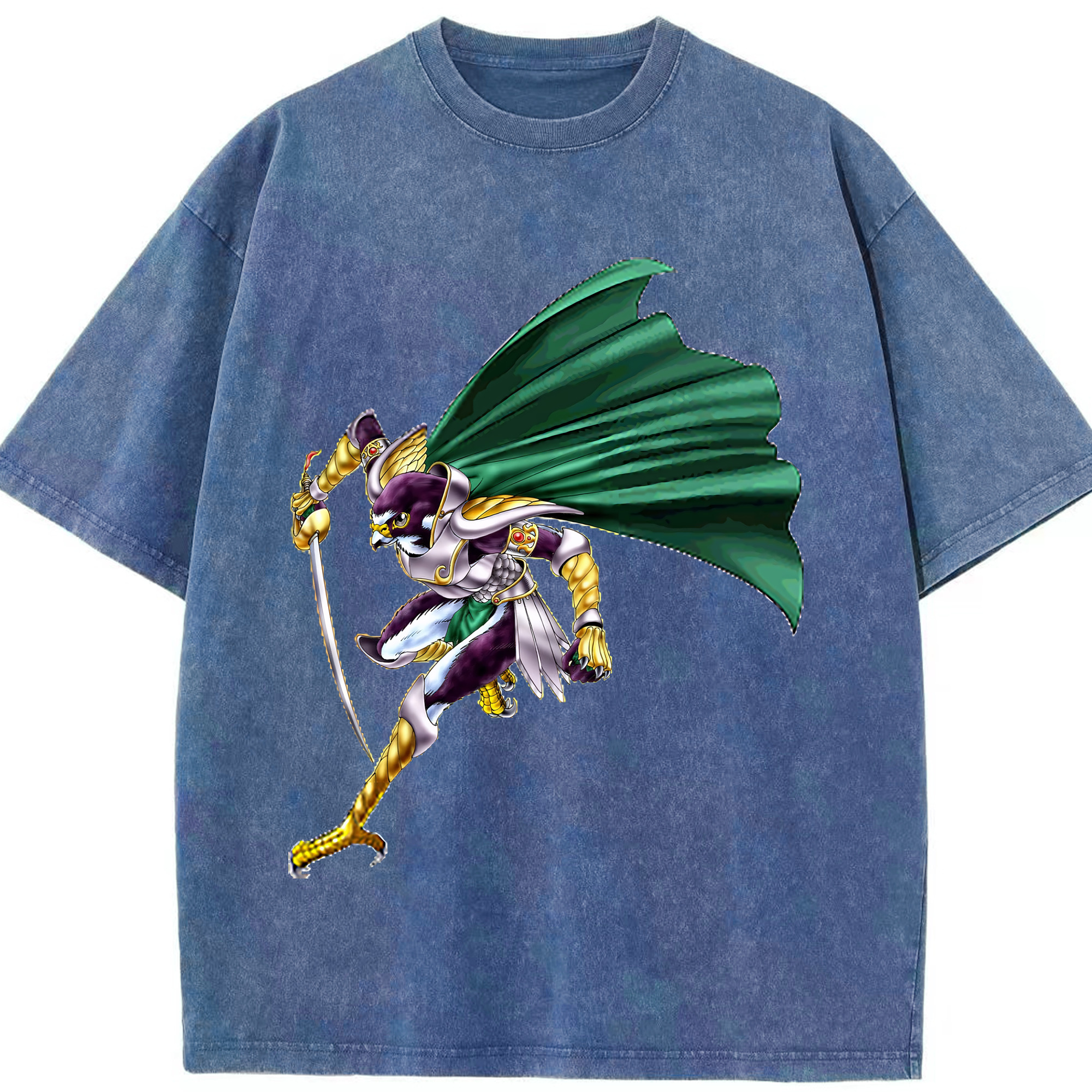 （画像用） 遊☆戯☆王 Yu-Gi-Oh! 綿100% ヴィンテージ風 半袖Tシャツ（フロントプリント）