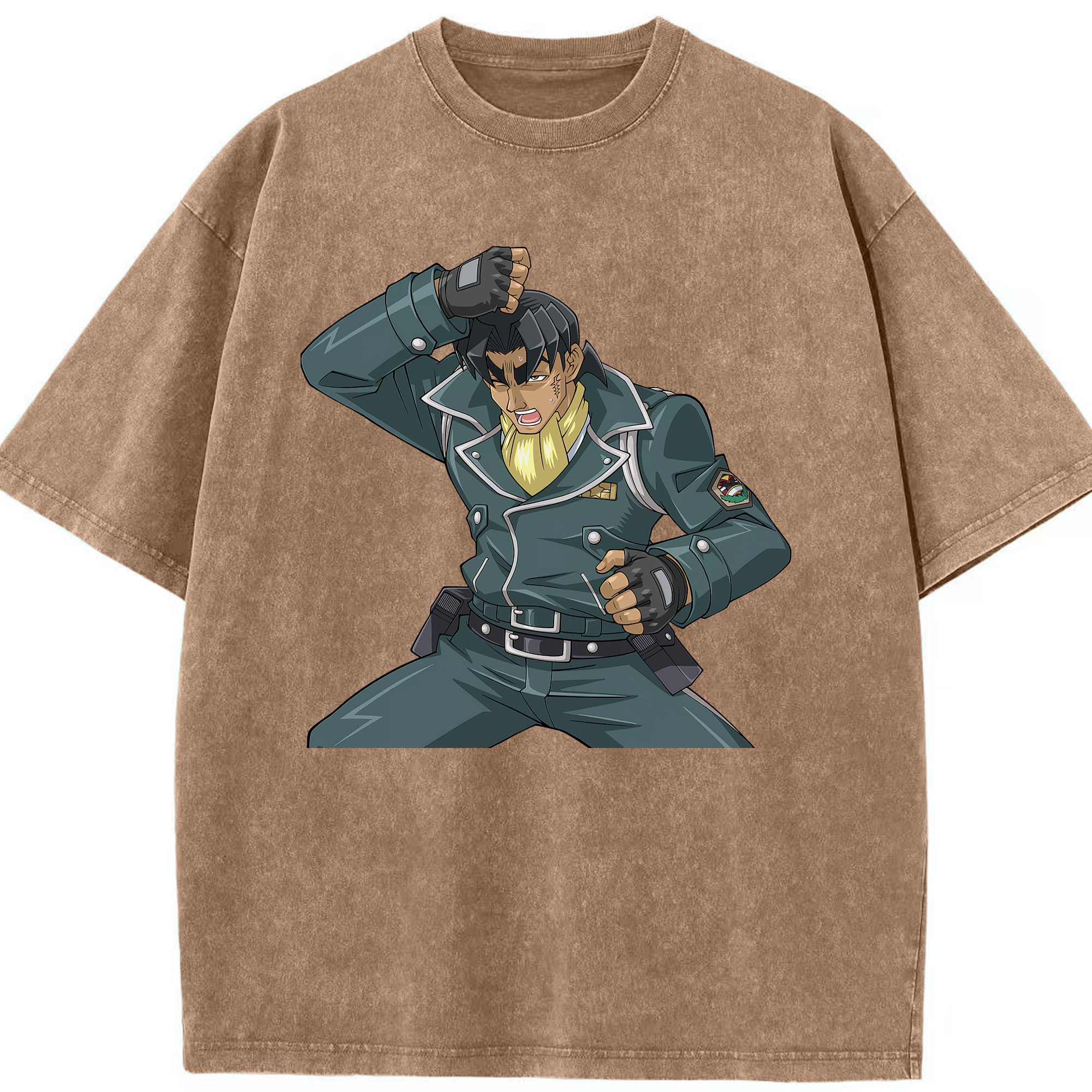 （画像用） 遊☆戯☆王 Yu-Gi-Oh! 綿100% ヴィンテージ風 半袖Tシャツ（フロントプリント）
