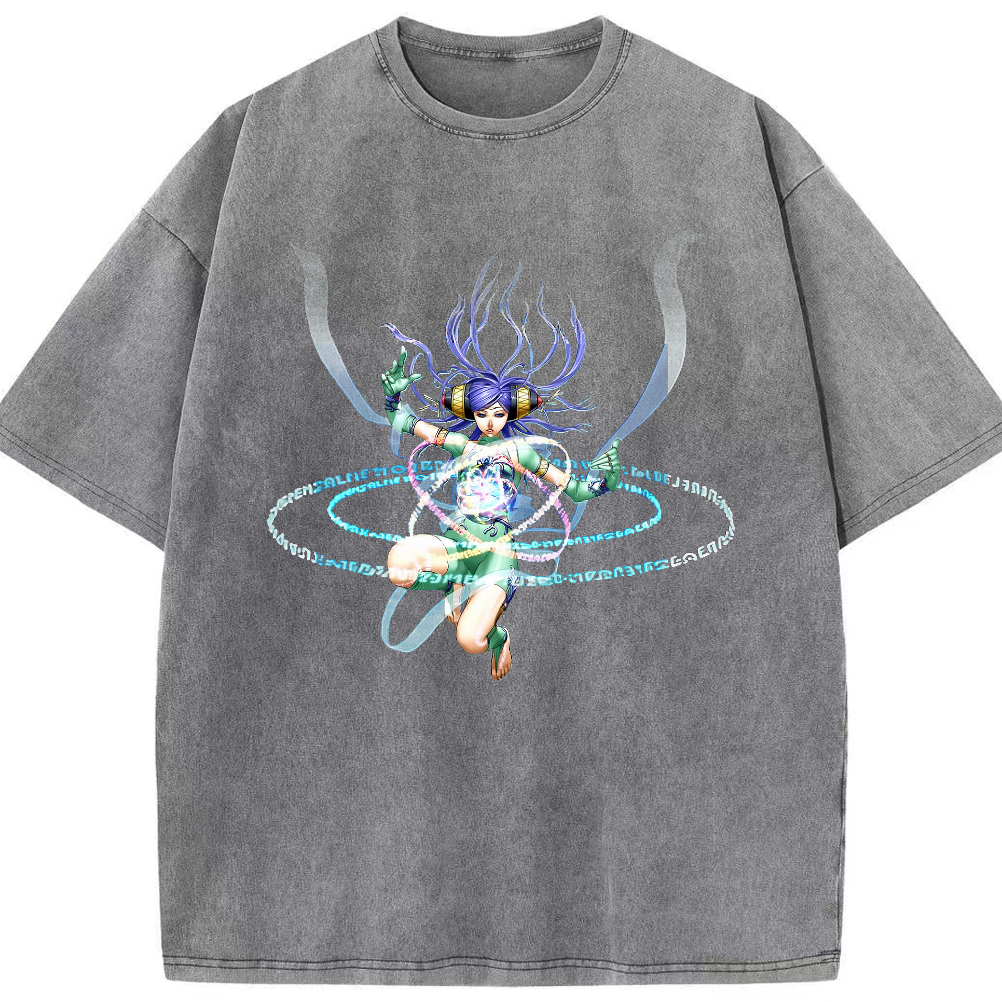 （画像用） 遊☆戯☆王 Yu-Gi-Oh! 綿100% ヴィンテージ風 半袖Tシャツ（フロントプリント）