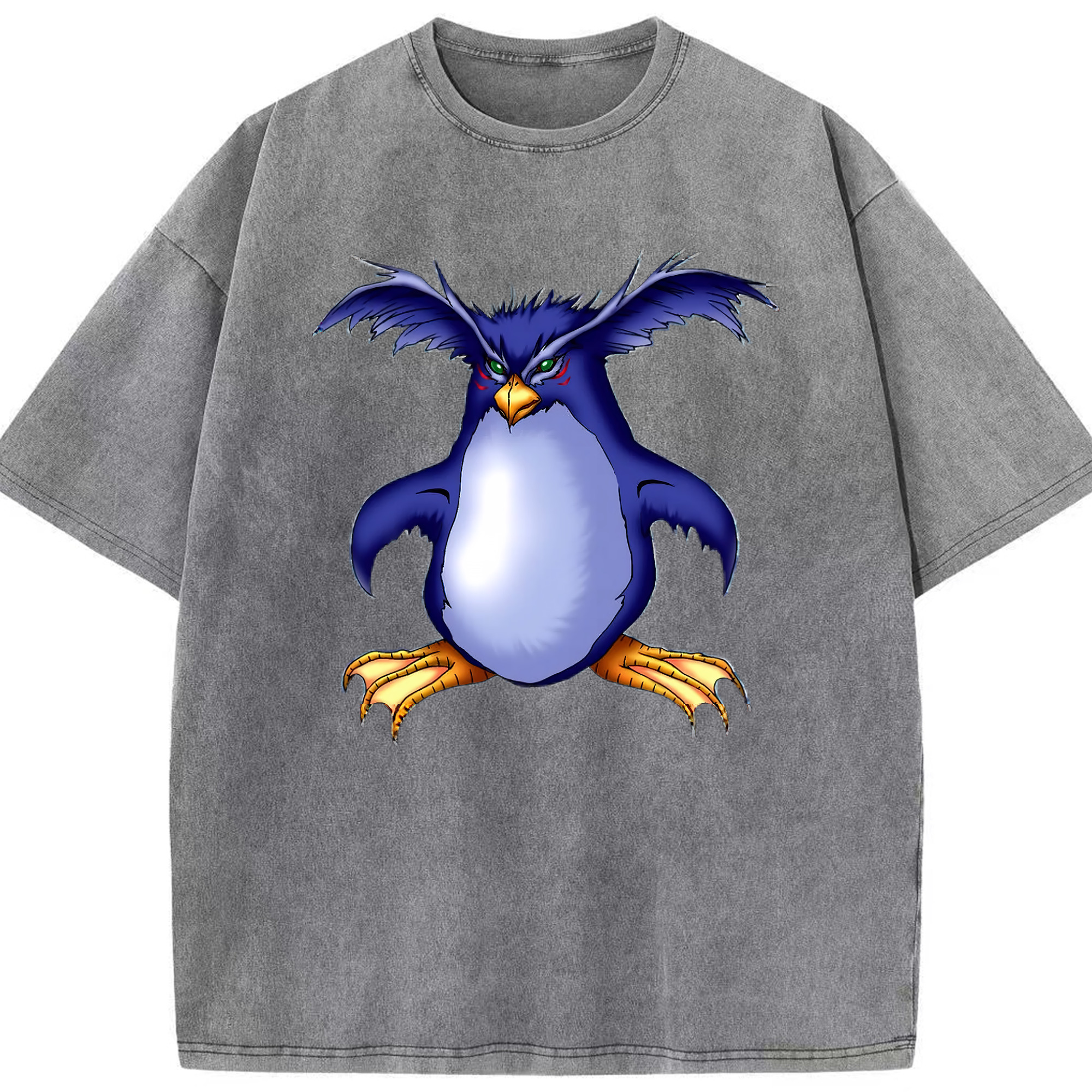 （画像用） 遊☆戯☆王 Yu-Gi-Oh! 綿100% ヴィンテージ風 半袖Tシャツ（フロントプリント）
