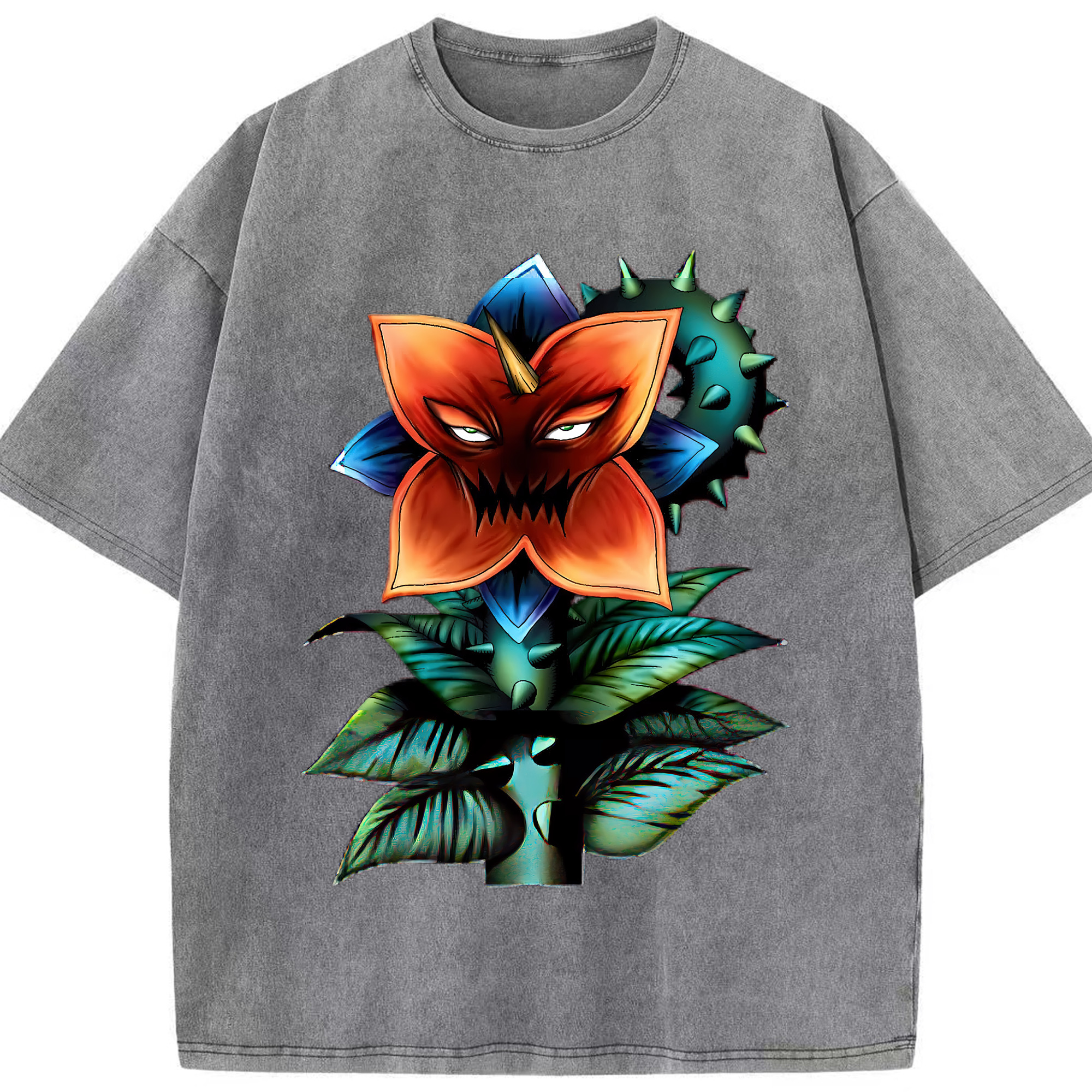 （画像用） 遊☆戯☆王 Yu-Gi-Oh! 綿100% ヴィンテージ風 半袖Tシャツ（フロントプリント）