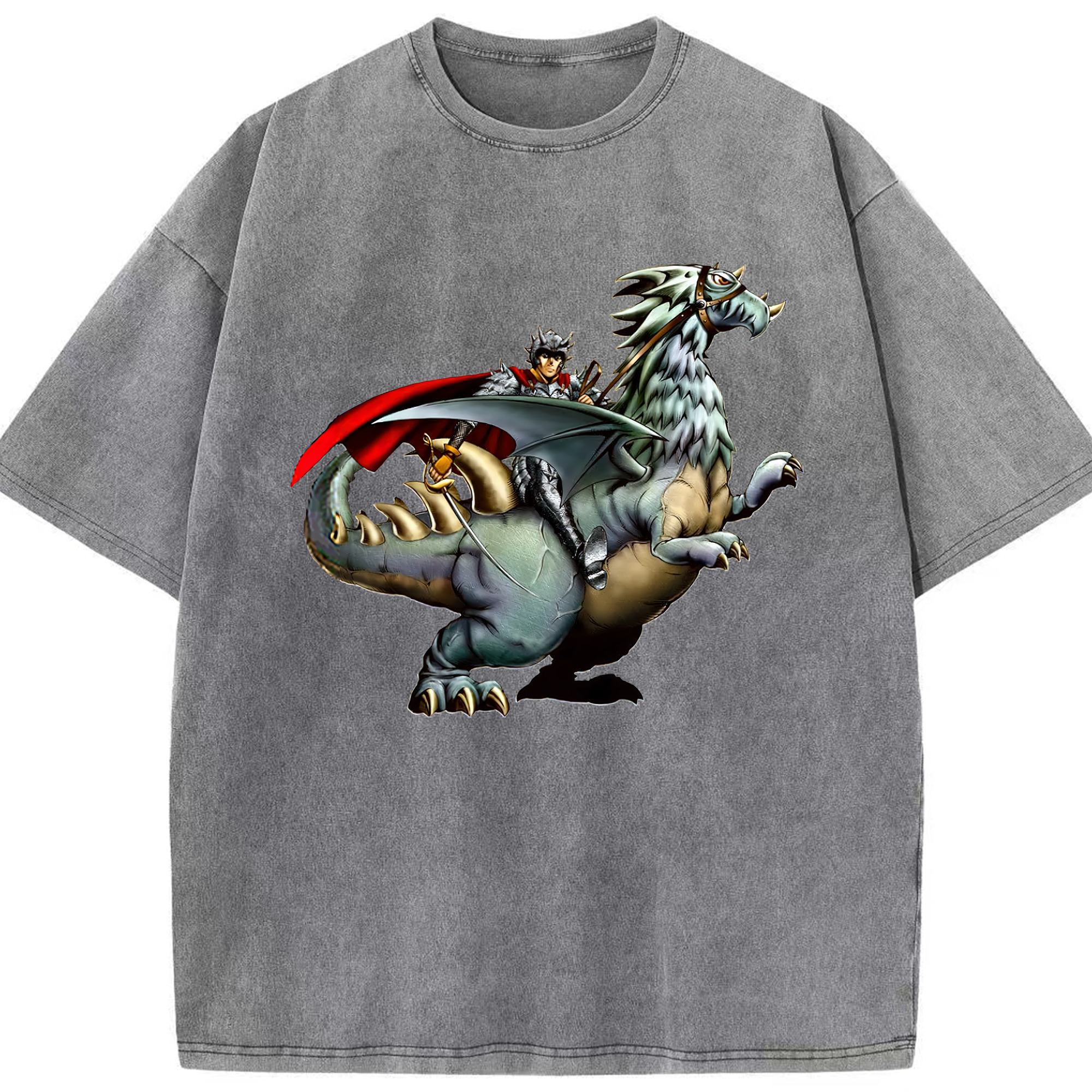 （画像用） 遊☆戯☆王 Yu-Gi-Oh! 綿100% ヴィンテージ風 半袖Tシャツ（フロントプリント）