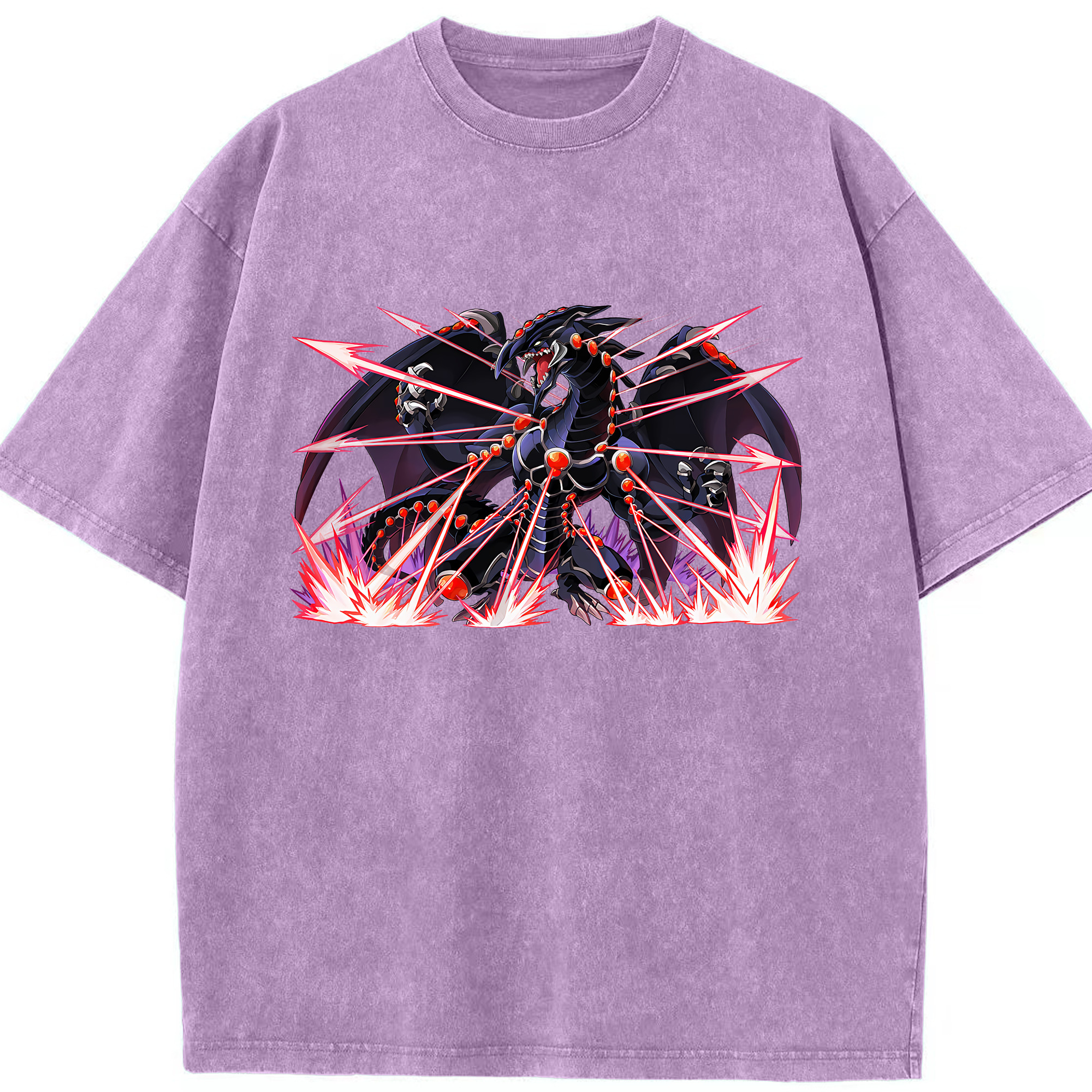 （画像用） 遊☆戯☆王 Yu-Gi-Oh! 綿100% ヴィンテージ風 半袖Tシャツ（フロントプリント）
