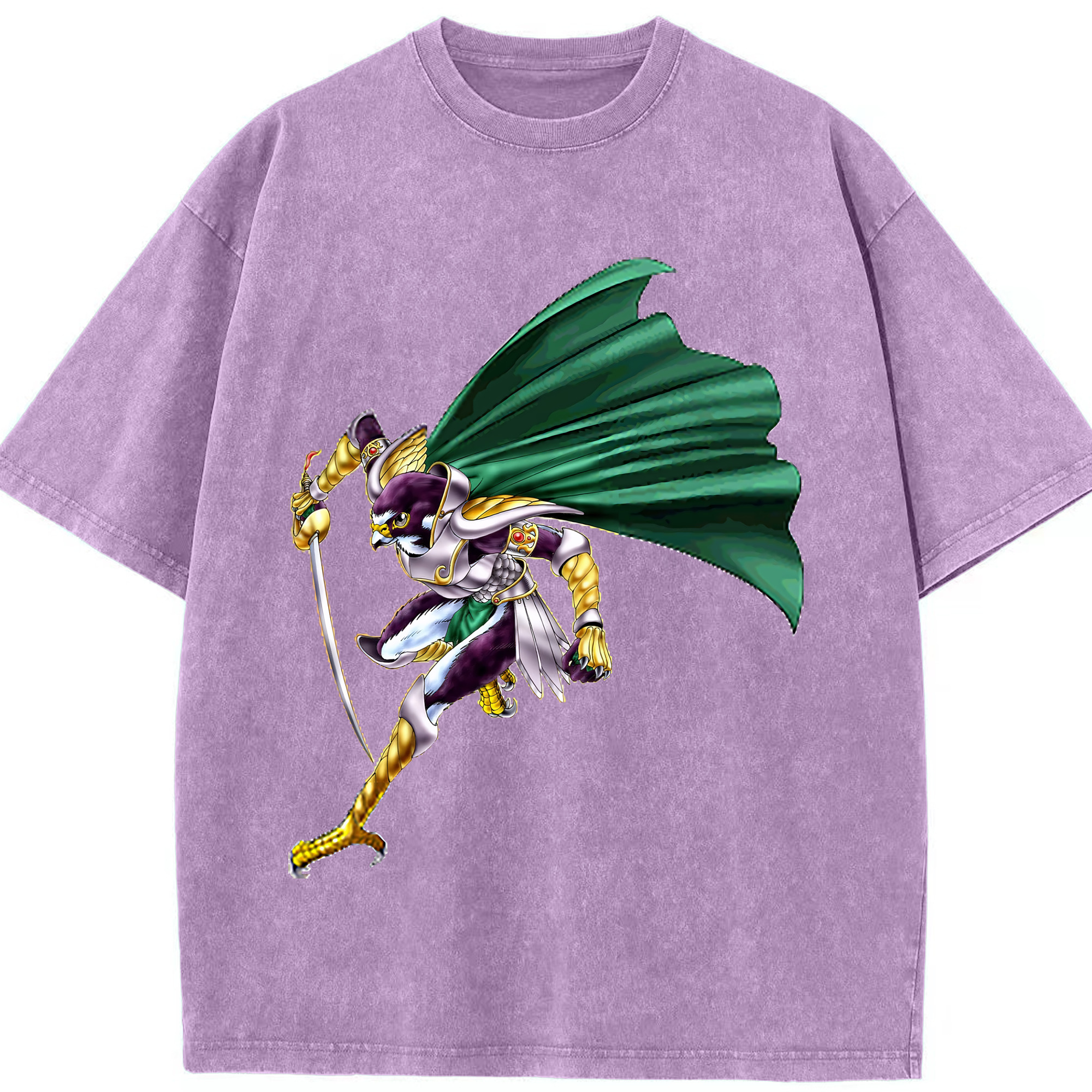 （画像用） 遊☆戯☆王 Yu-Gi-Oh! 綿100% ヴィンテージ風 半袖Tシャツ（フロントプリント）