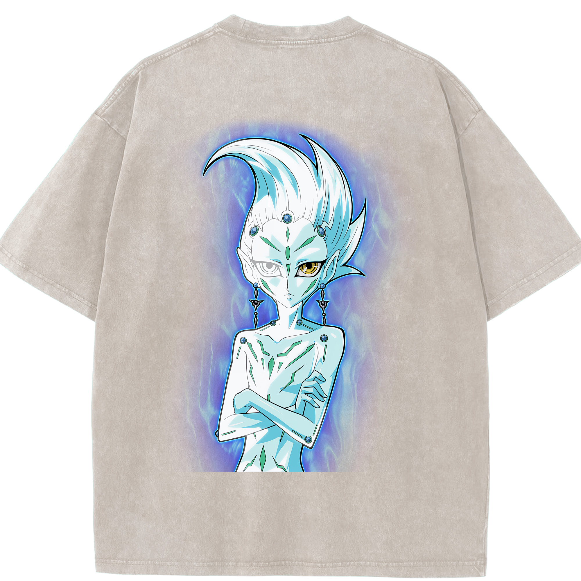 （画像用） 遊☆戯☆王 Yu-Gi-Oh! 綿100% ヴィンテージ風 半袖Tシャツ（背面プリント）