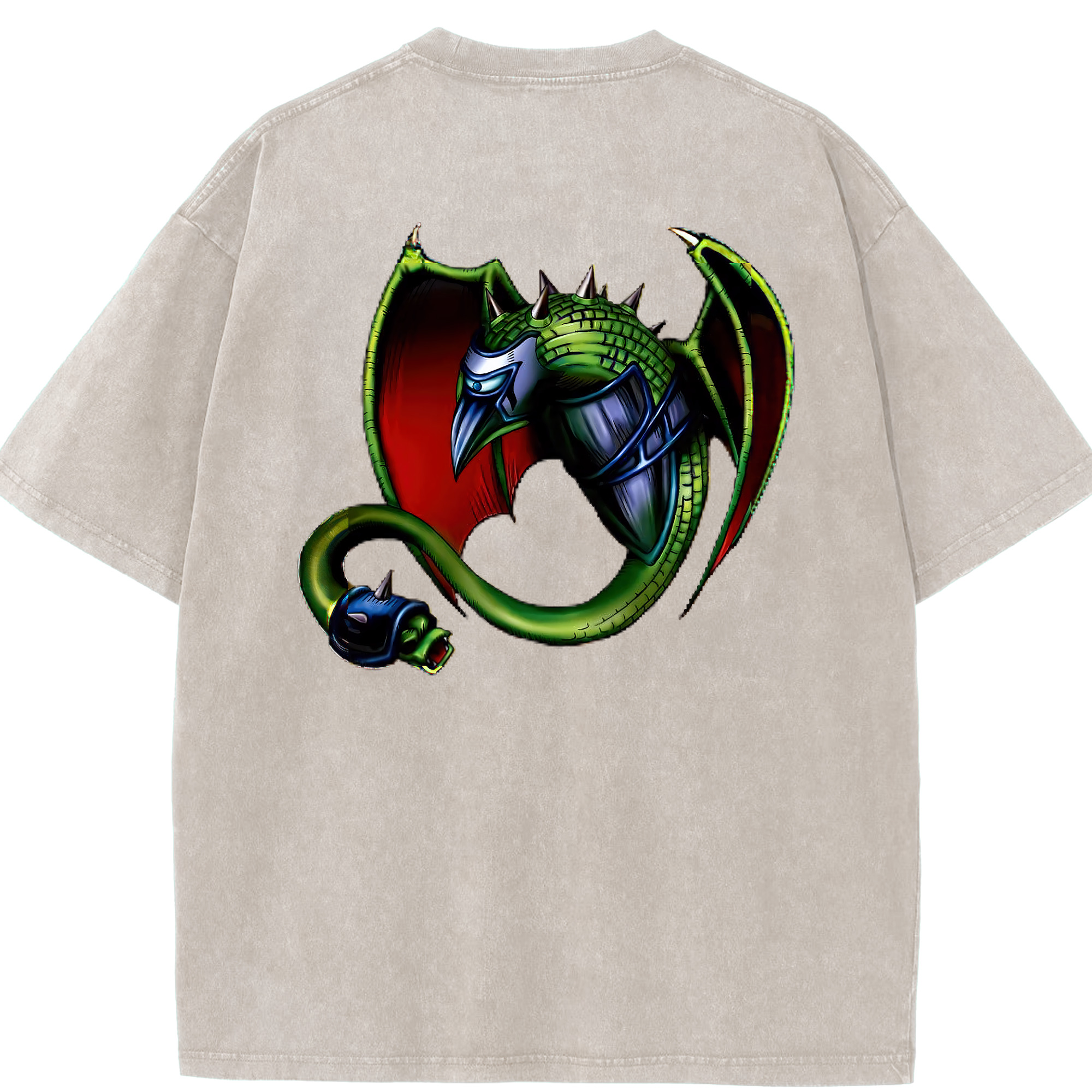 （画像用） 遊☆戯☆王 Yu-Gi-Oh! 綿100% ヴィンテージ風 半袖Tシャツ（背面プリント）