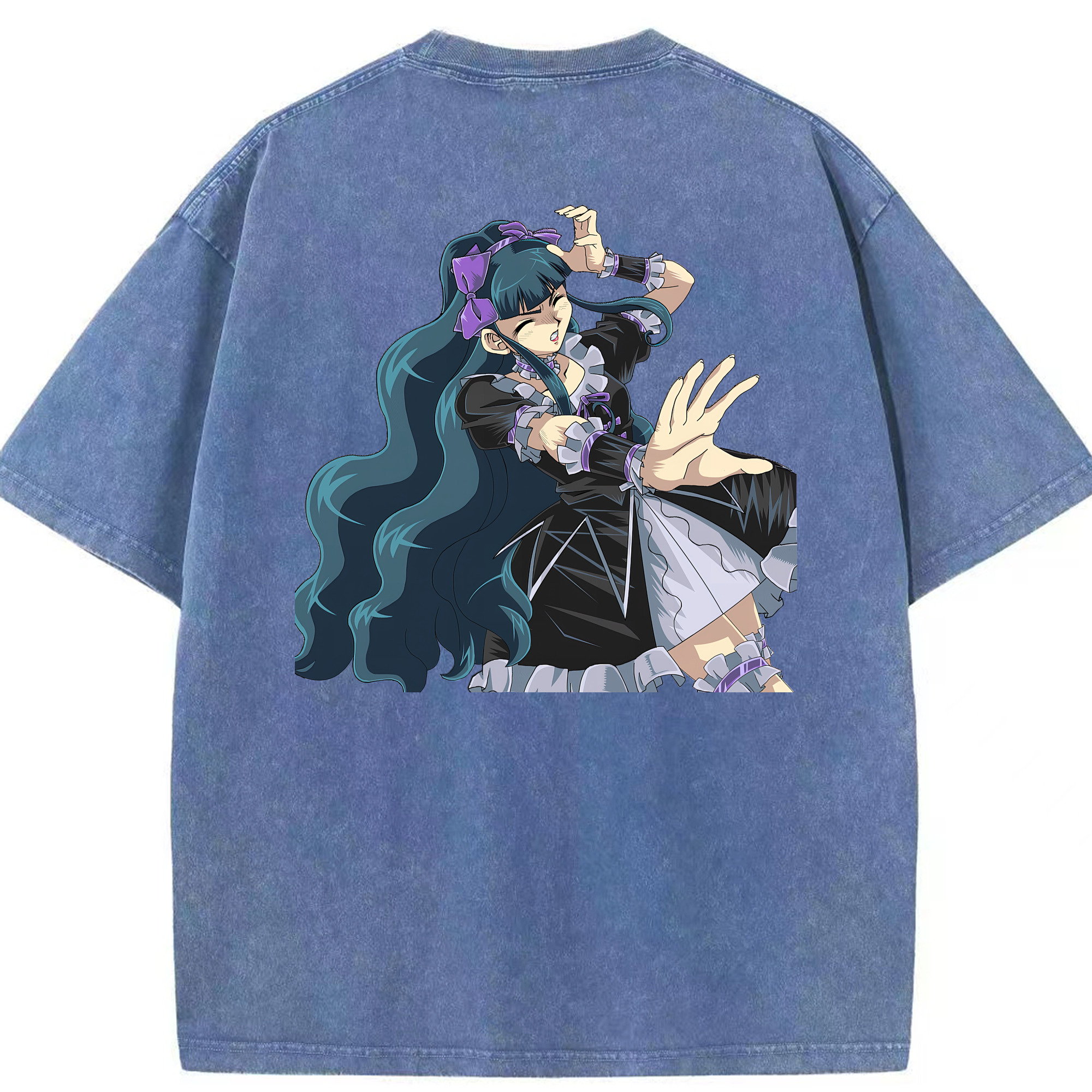 （画像用） 遊☆戯☆王 Yu-Gi-Oh! 綿100% ヴィンテージ風 半袖Tシャツ（背面プリント）