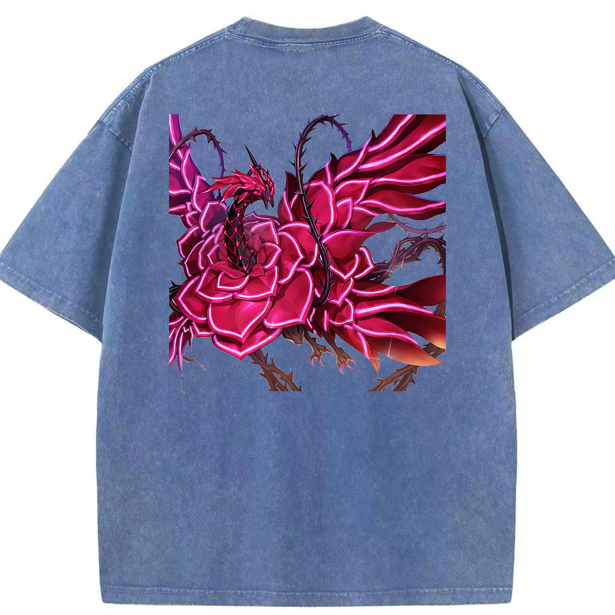 （画像用） 遊☆戯☆王 Yu-Gi-Oh! 綿100% ヴィンテージ風 半袖Tシャツ（背面プリント）