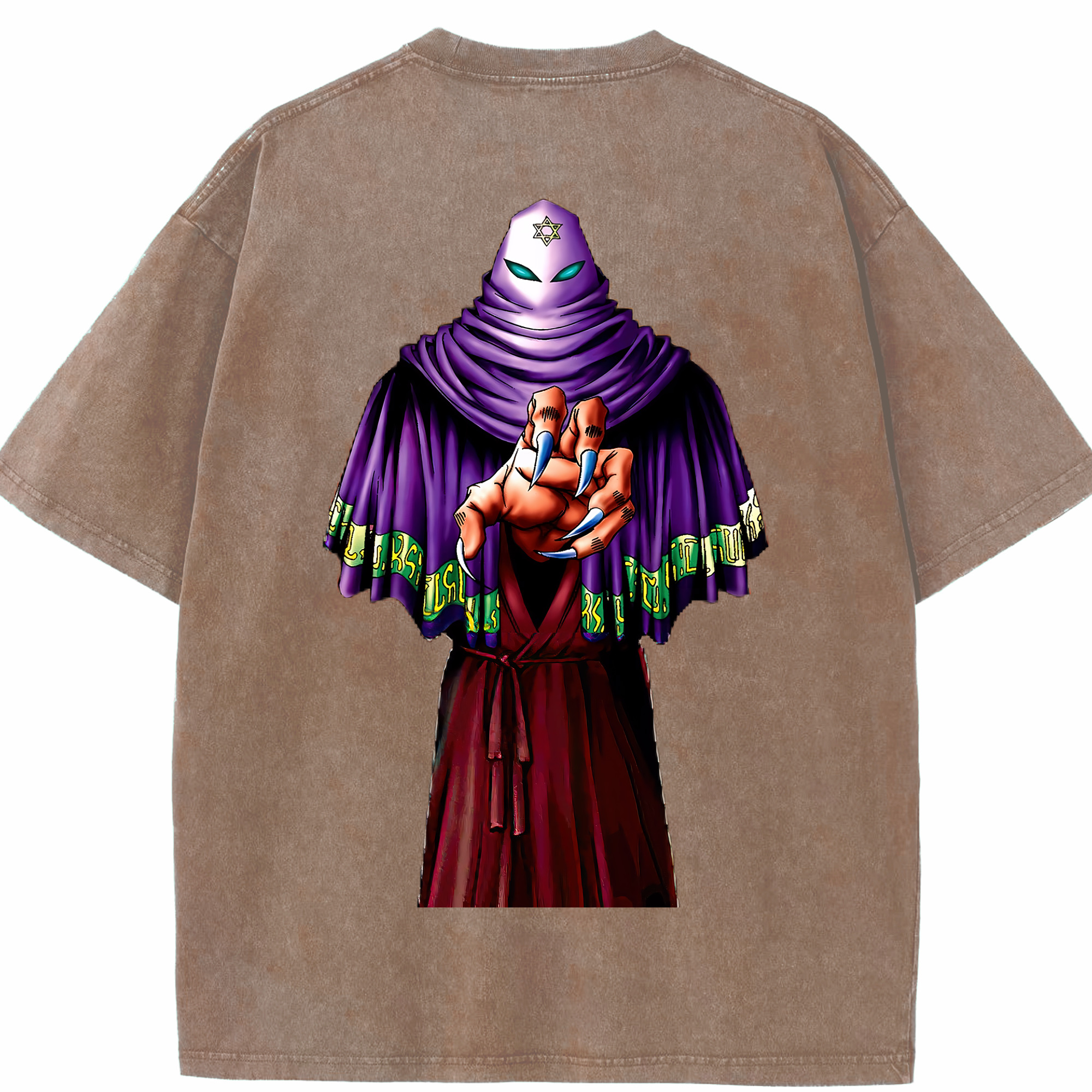 （画像用） 遊☆戯☆王 Yu-Gi-Oh! 綿100% ヴィンテージ風 半袖Tシャツ（背面プリント）