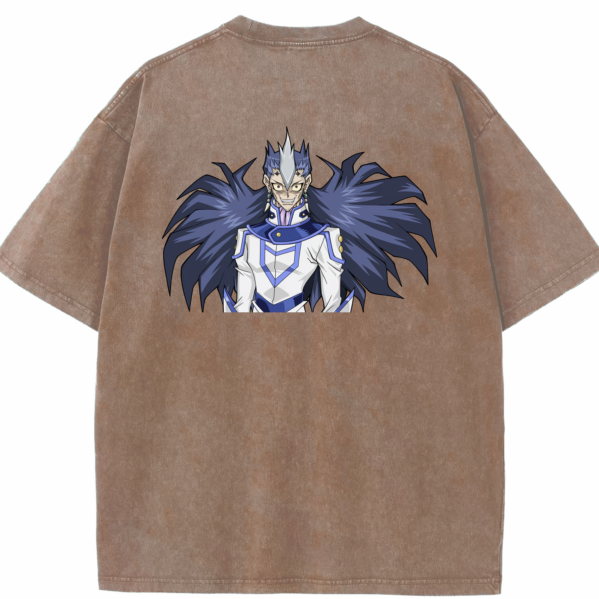 （画像用） 遊☆戯☆王 Yu-Gi-Oh! 綿100% ヴィンテージ風 半袖Tシャツ（背面プリント）