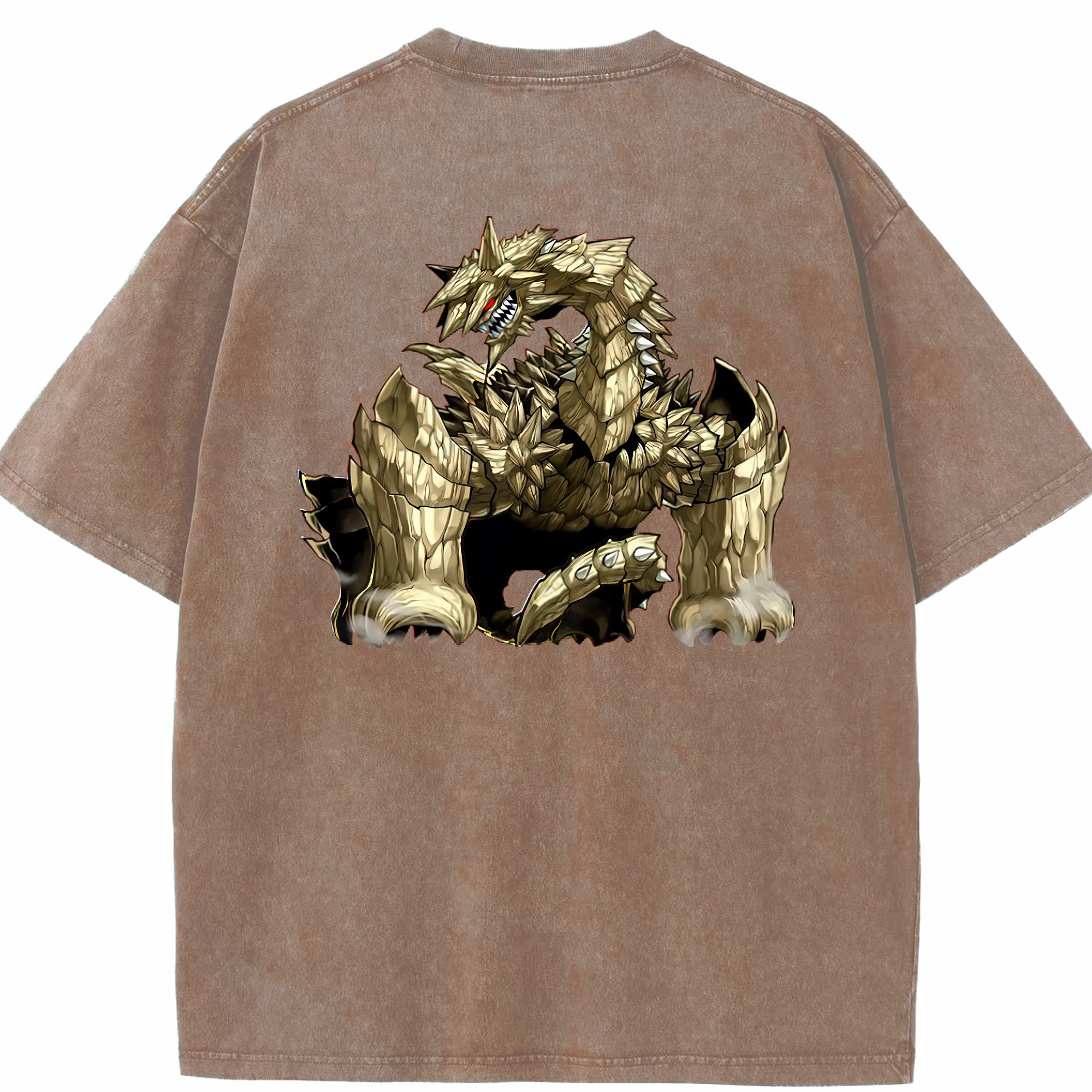 （画像用） 遊☆戯☆王 Yu-Gi-Oh! 綿100% ヴィンテージ風 半袖Tシャツ（背面プリント）