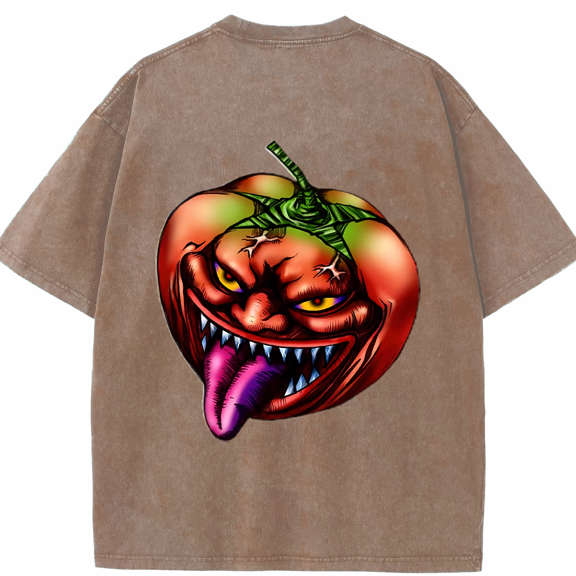 （画像用） 遊☆戯☆王 Yu-Gi-Oh! 綿100% ヴィンテージ風 半袖Tシャツ（背面プリント）