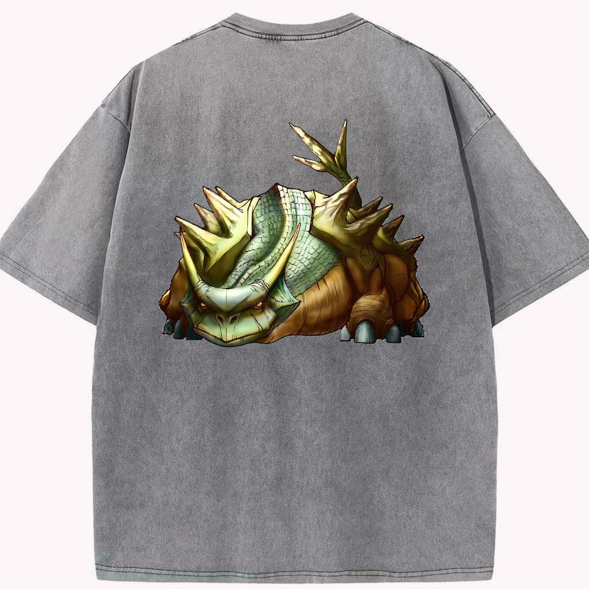 （画像用） 遊☆戯☆王 Yu-Gi-Oh! 綿100% ヴィンテージ風 半袖Tシャツ（背面プリント）