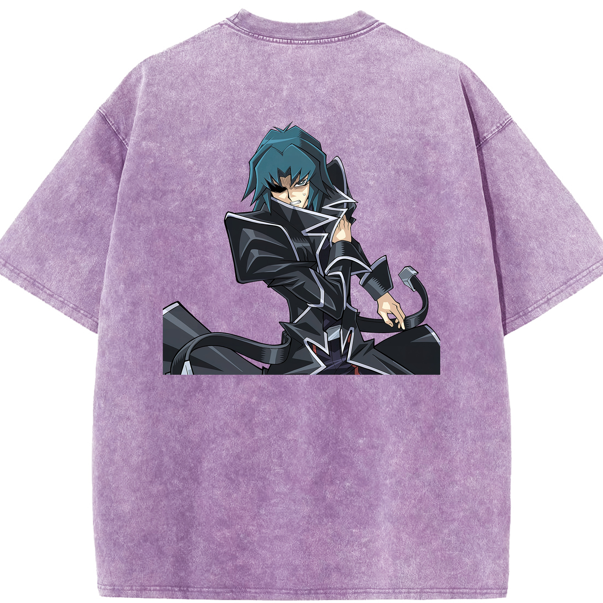 （画像用） 遊☆戯☆王 Yu-Gi-Oh! 綿100% ヴィンテージ風 半袖Tシャツ（背面プリント）