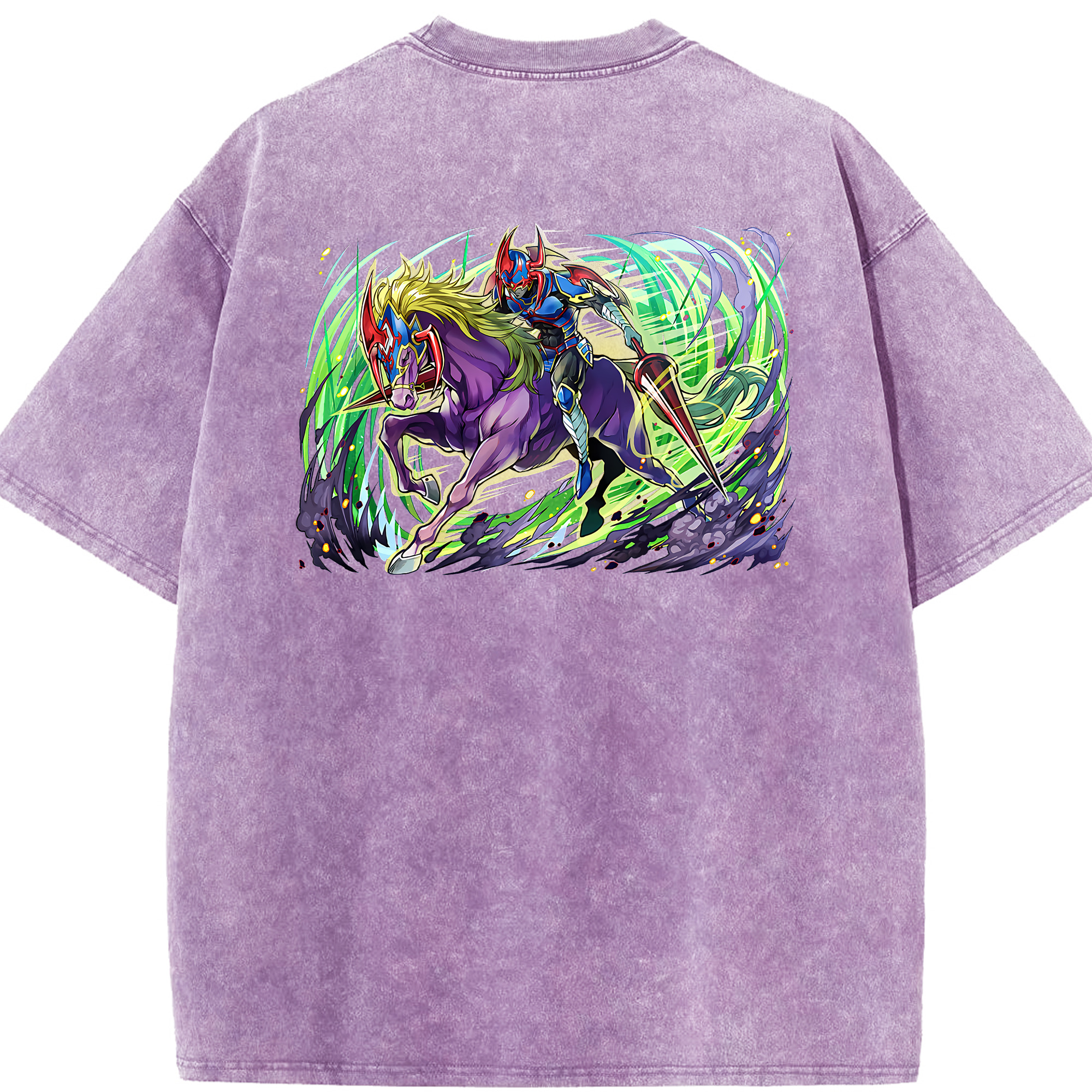 （画像用） 遊☆戯☆王 Yu-Gi-Oh! 綿100% ヴィンテージ風 半袖Tシャツ（背面プリント）