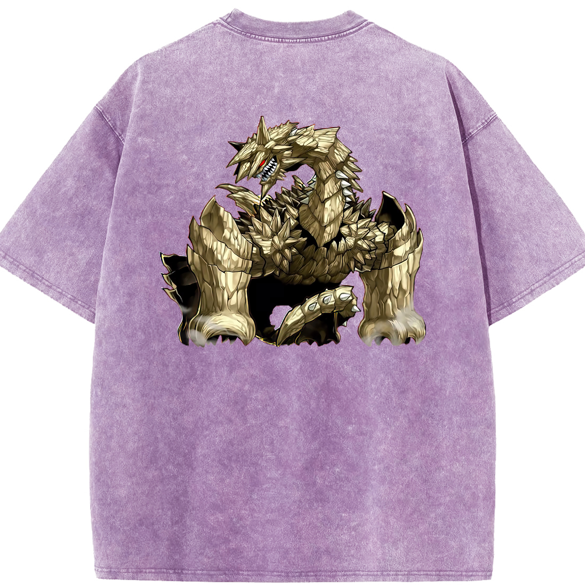 （画像用） 遊☆戯☆王 Yu-Gi-Oh! 綿100% ヴィンテージ風 半袖Tシャツ（背面プリント）