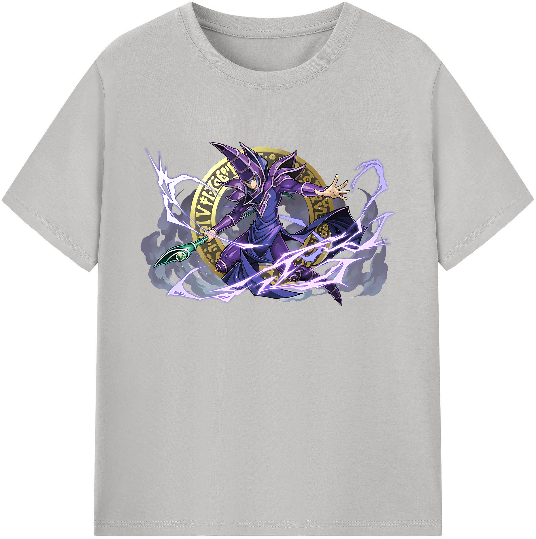 （画像用） 遊☆戯☆王 Yu-Gi-Oh! 綿100％ メンズ半袖Tシャツ｜肌触りやわらか＆通気性