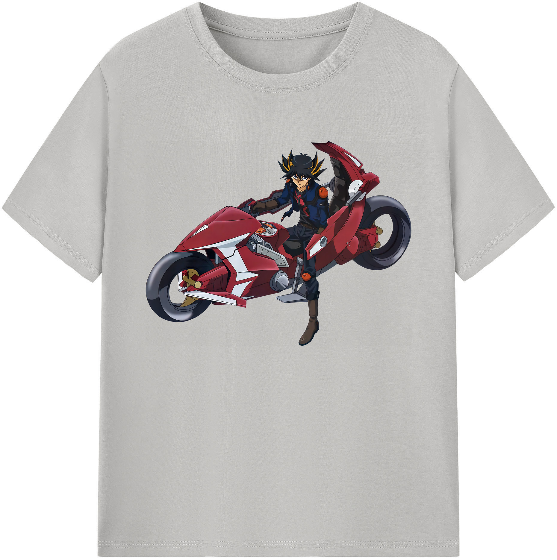 （画像用） 遊☆戯☆王 Yu-Gi-Oh! 綿100％ メンズ半袖Tシャツ｜肌触りやわらか＆通気性