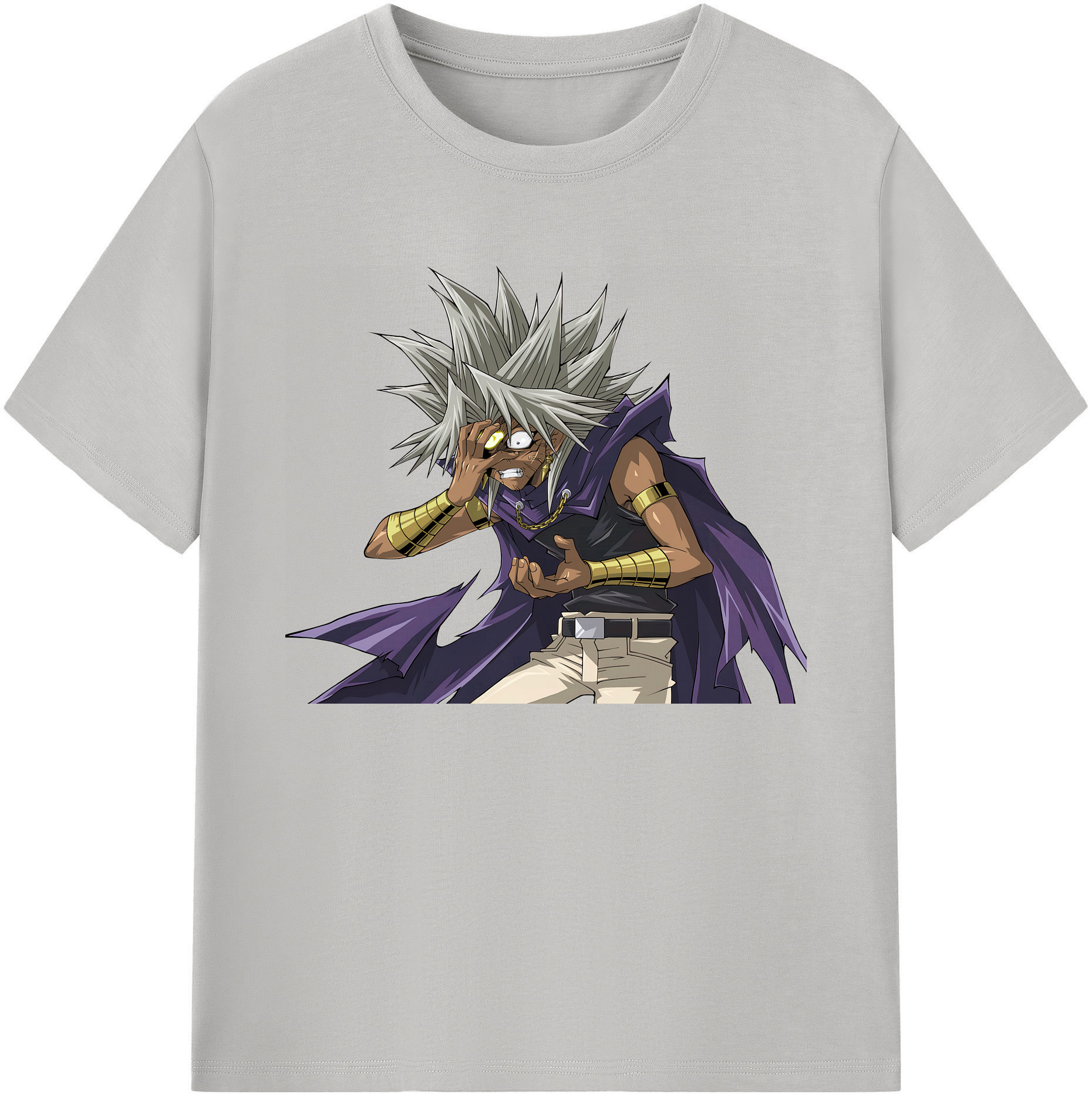 （画像用） 遊☆戯☆王 Yu-Gi-Oh! 綿100％ メンズ半袖Tシャツ｜肌触りやわらか＆通気性
