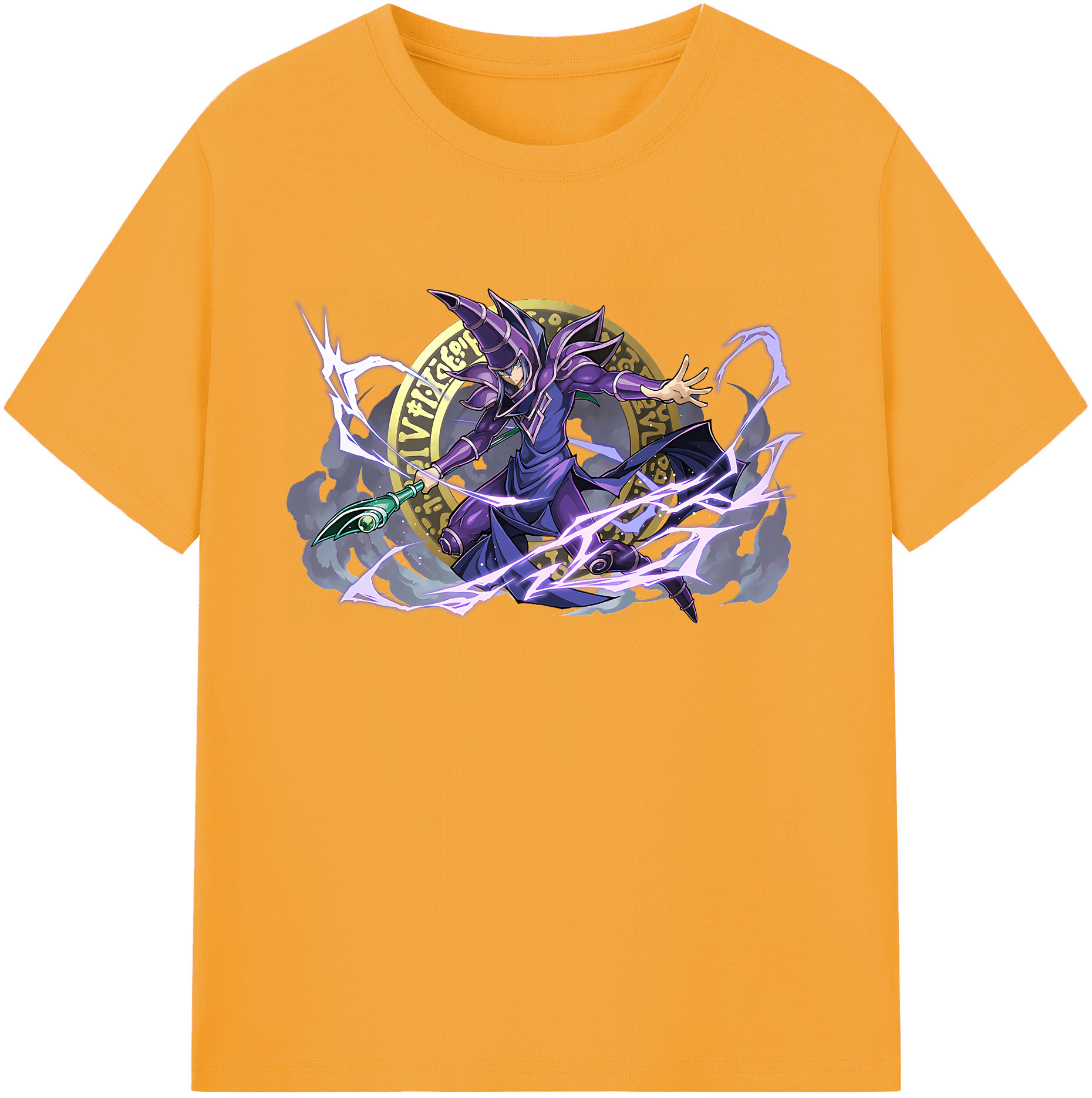 （画像用） 遊☆戯☆王 Yu-Gi-Oh! 綿100％ メンズ半袖Tシャツ｜肌触りやわらか＆通気性