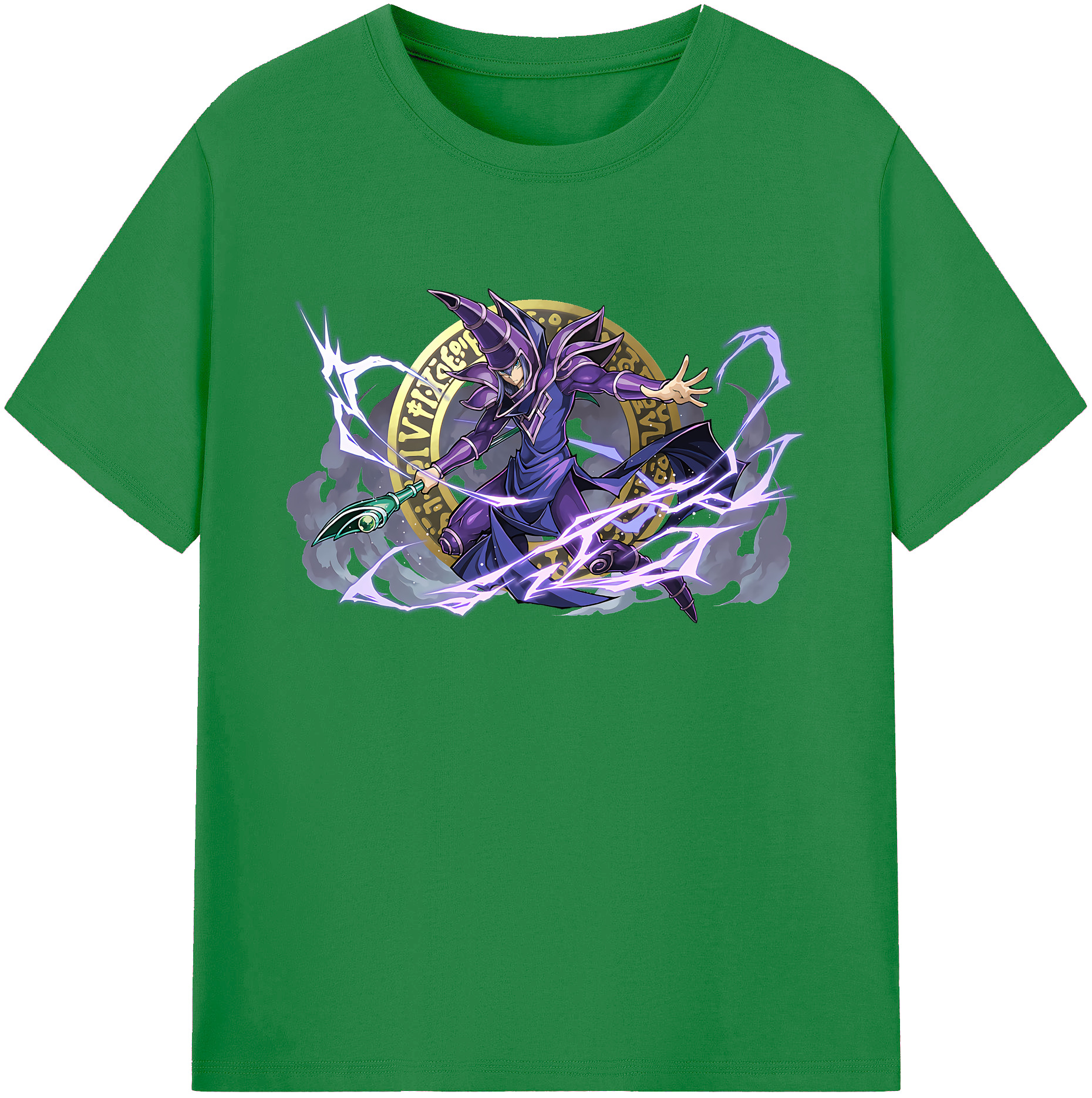 （画像用） 遊☆戯☆王 Yu-Gi-Oh! 綿100％ メンズ半袖Tシャツ｜肌触りやわらか＆通気性