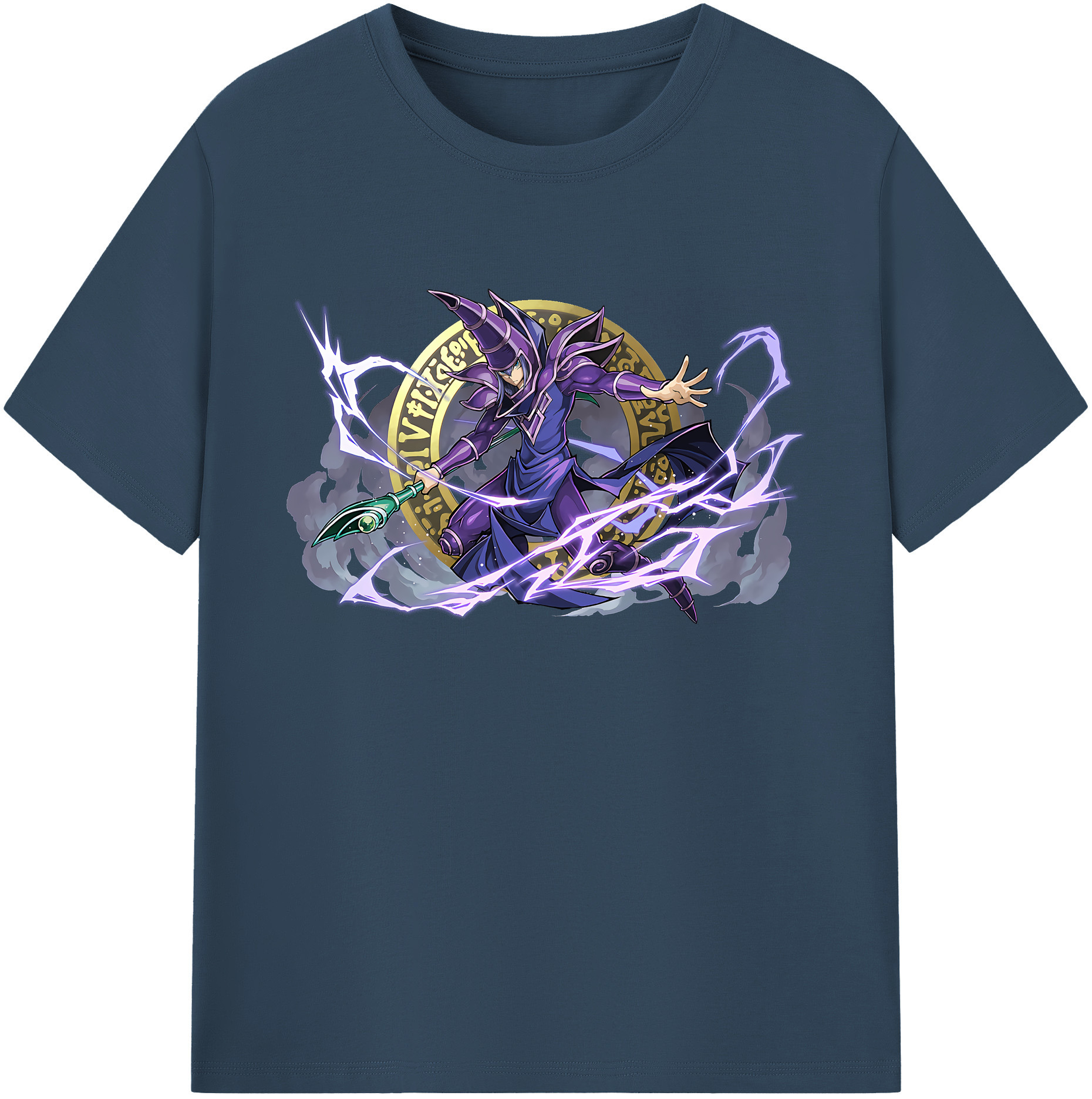 （画像用） 遊☆戯☆王 Yu-Gi-Oh! 綿100％ メンズ半袖Tシャツ｜肌触りやわらか＆通気性