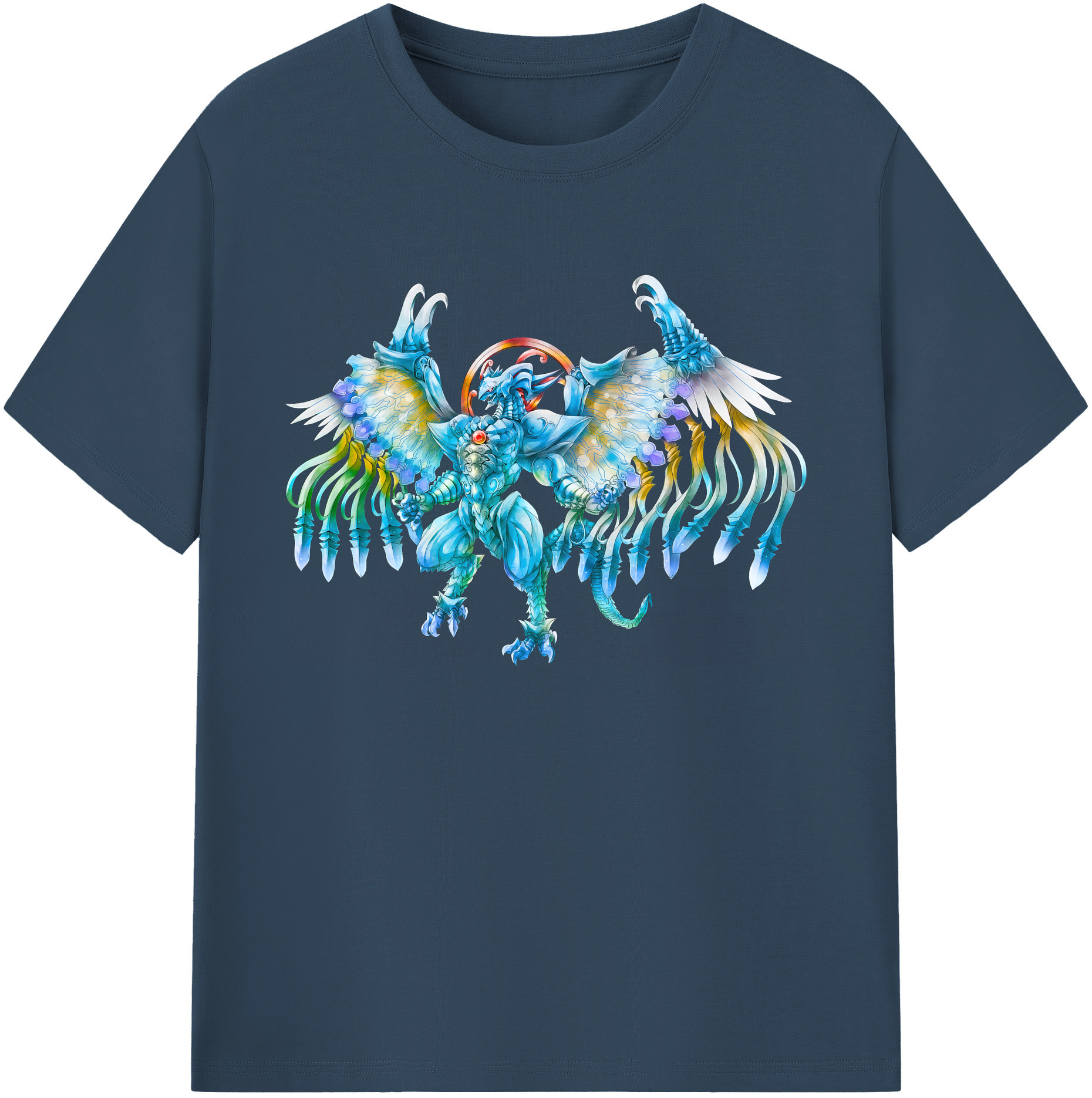（画像用） 遊☆戯☆王 Yu-Gi-Oh! 綿100％ メンズ半袖Tシャツ｜肌触りやわらか＆通気性