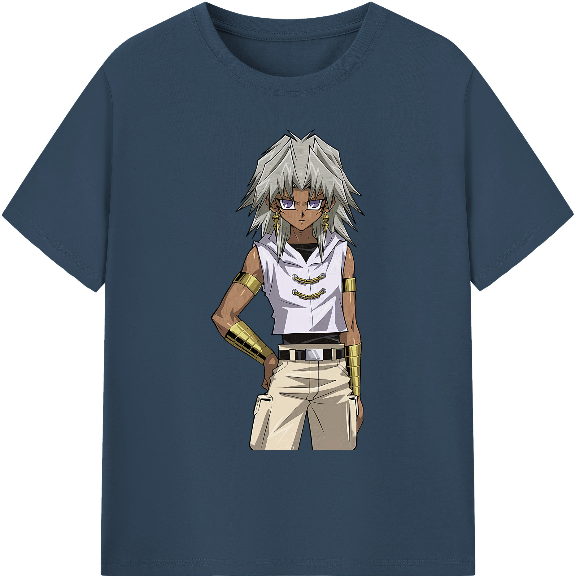 （画像用） 遊☆戯☆王 Yu-Gi-Oh! 綿100％ メンズ半袖Tシャツ｜肌触りやわらか＆通気性