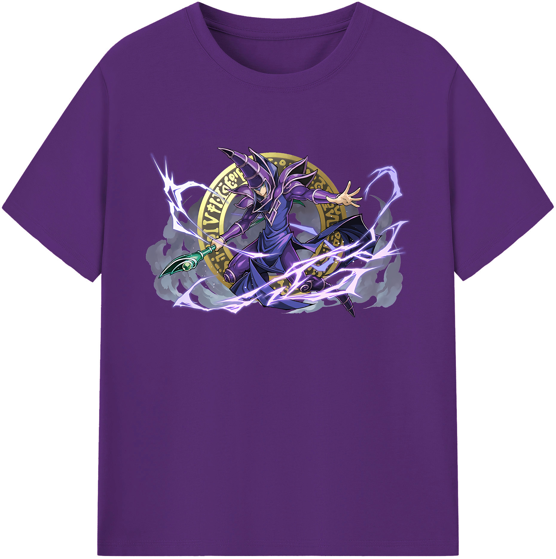 （画像用） 遊☆戯☆王 Yu-Gi-Oh! 綿100％ メンズ半袖Tシャツ｜肌触りやわらか＆通気性