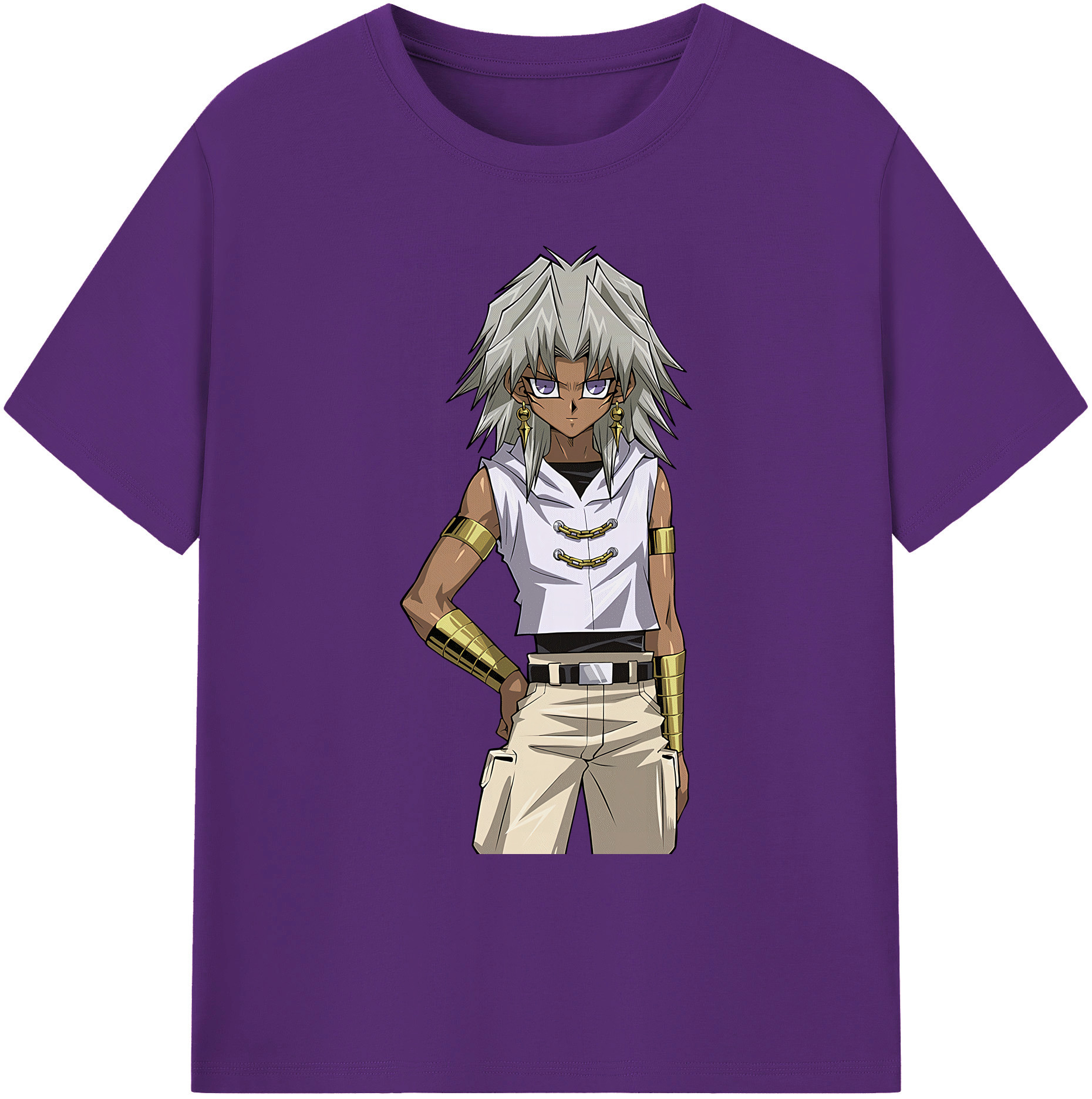 （画像用） 遊☆戯☆王 Yu-Gi-Oh! 綿100％ メンズ半袖Tシャツ｜肌触りやわらか＆通気性
