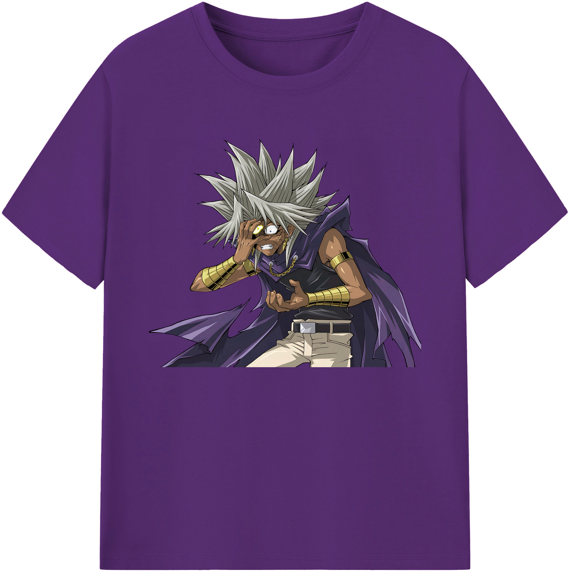 （画像用） 遊☆戯☆王 Yu-Gi-Oh! 綿100％ メンズ半袖Tシャツ｜肌触りやわらか＆通気性