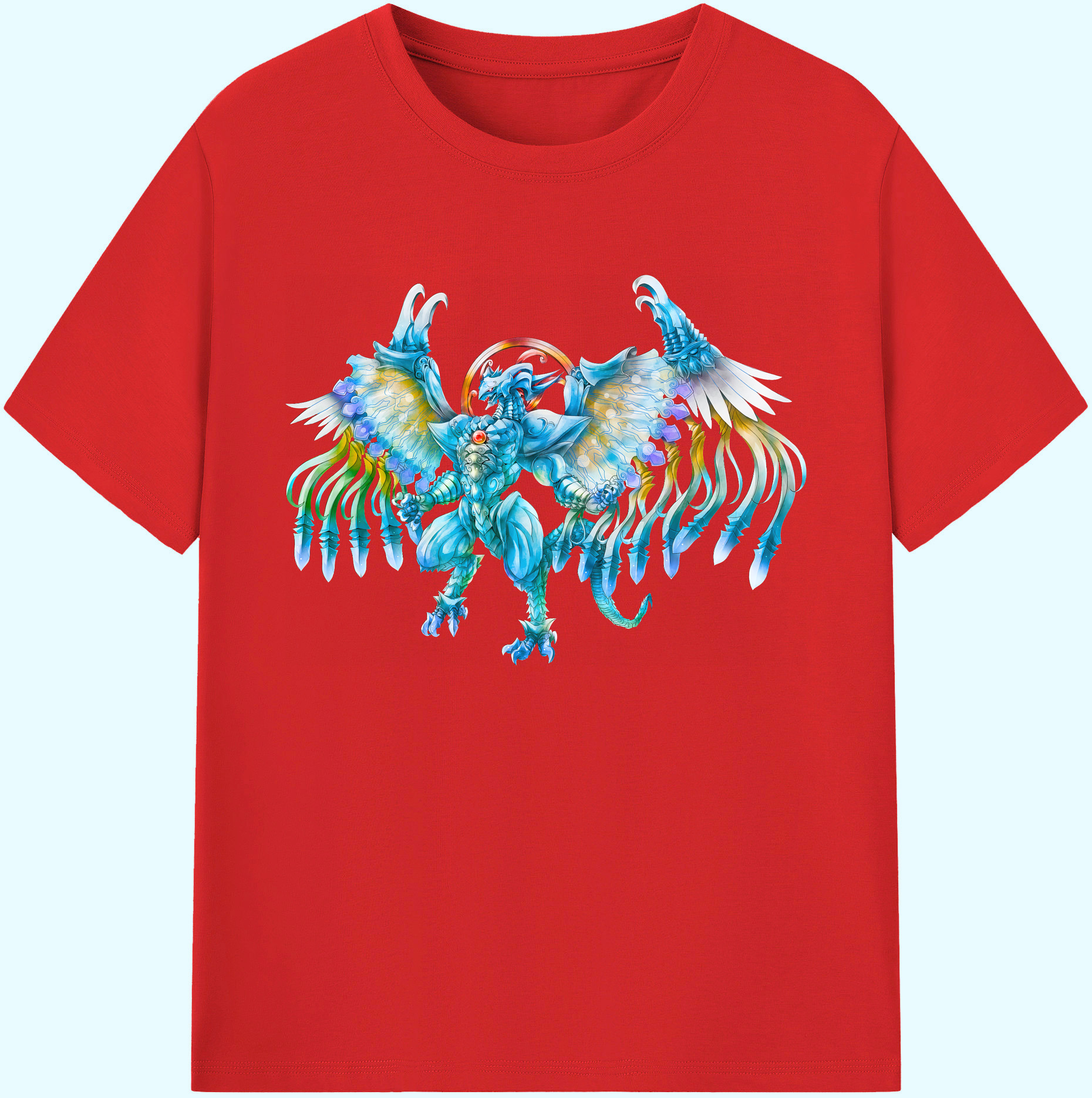 （画像用） 遊☆戯☆王 Yu-Gi-Oh! 綿100％ メンズ半袖Tシャツ｜肌触りやわらか＆通気性