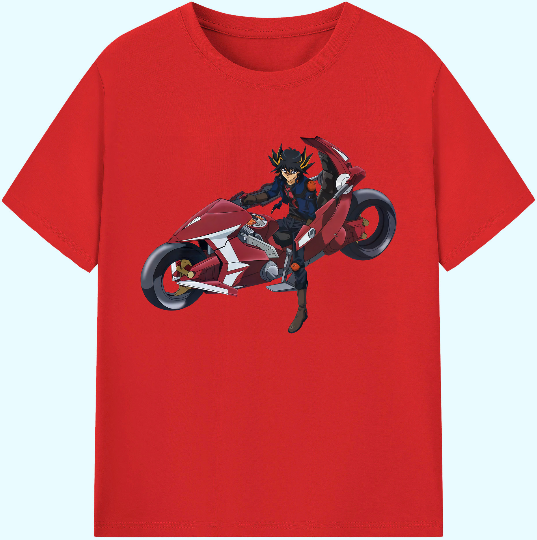 （画像用） 遊☆戯☆王 Yu-Gi-Oh! 綿100％ メンズ半袖Tシャツ｜肌触りやわらか＆通気性