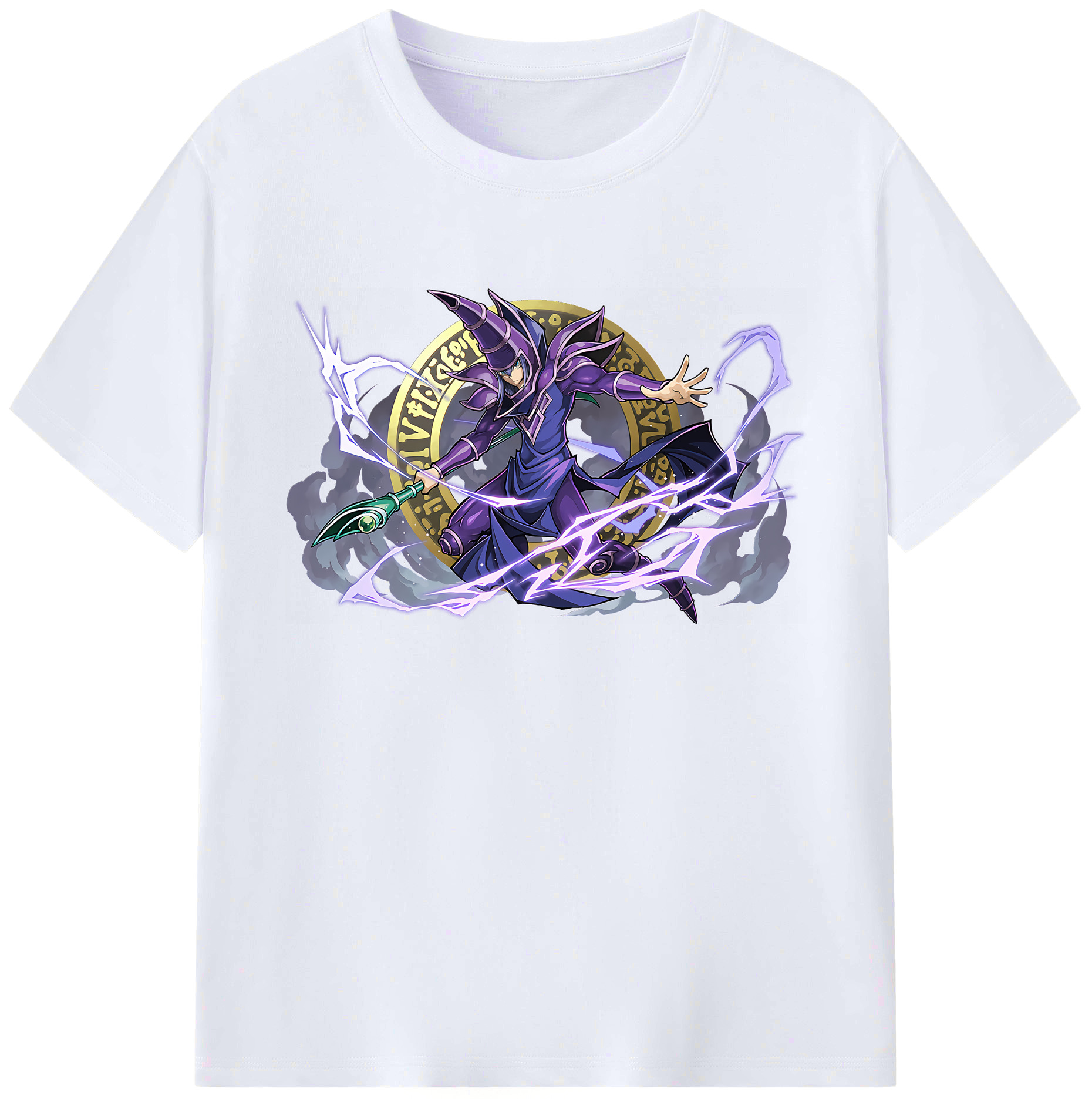 （画像用） 遊☆戯☆王 Yu-Gi-Oh! 綿100％ メンズ半袖Tシャツ｜肌触りやわらか＆通気性