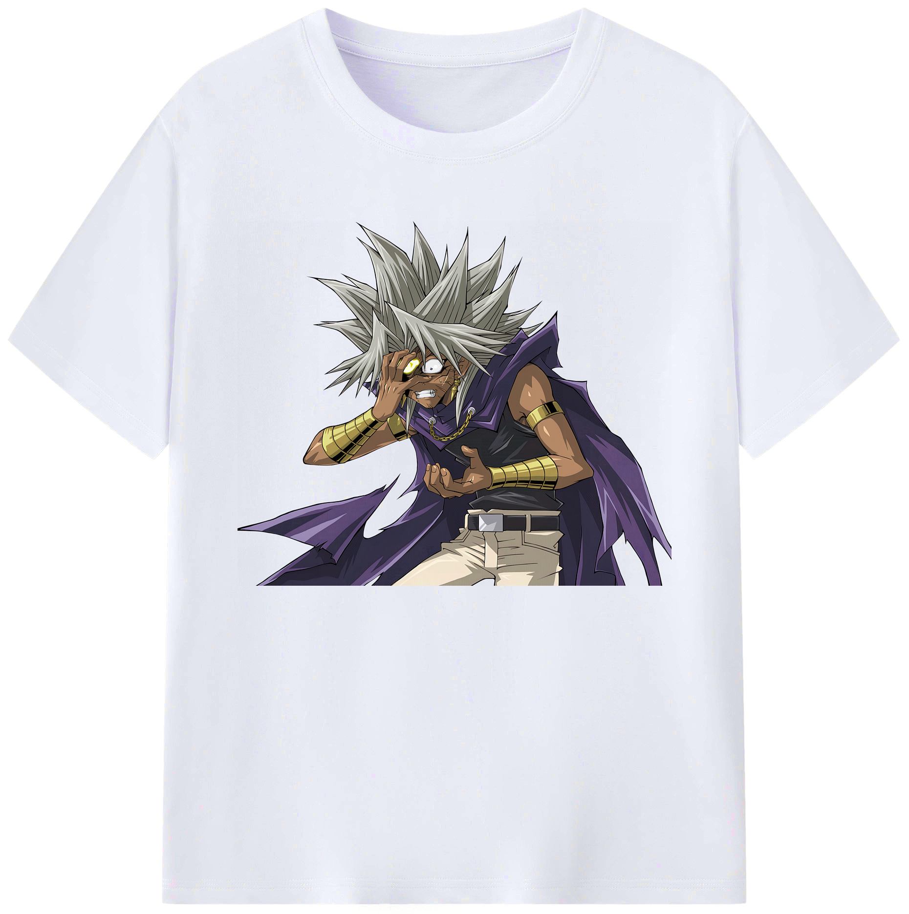 （画像用） 遊☆戯☆王 Yu-Gi-Oh! 綿100％ メンズ半袖Tシャツ｜肌触りやわらか＆通気性