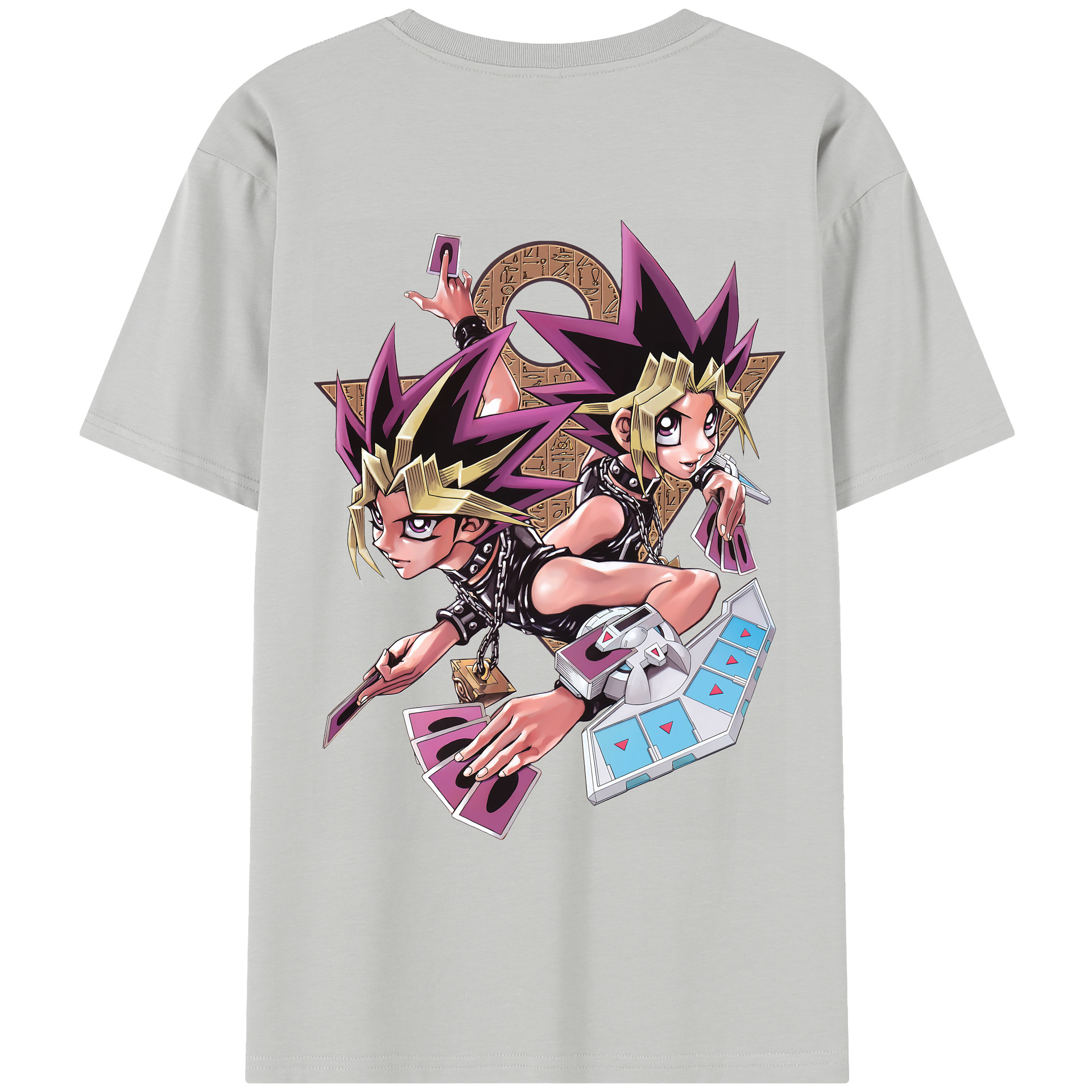 （画像用） 遊☆戯☆王 Yu-Gi-Oh! レディース半袖Tシャツ(バックプリント)