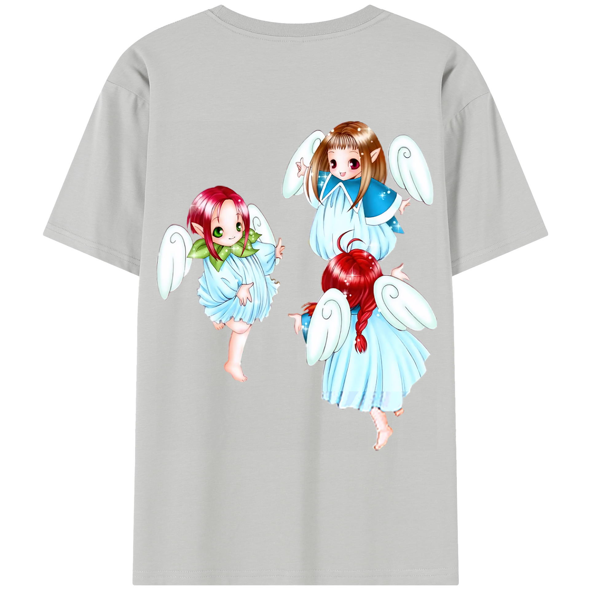 （画像用） 遊☆戯☆王 Yu-Gi-Oh! レディース半袖Tシャツ(バックプリント)