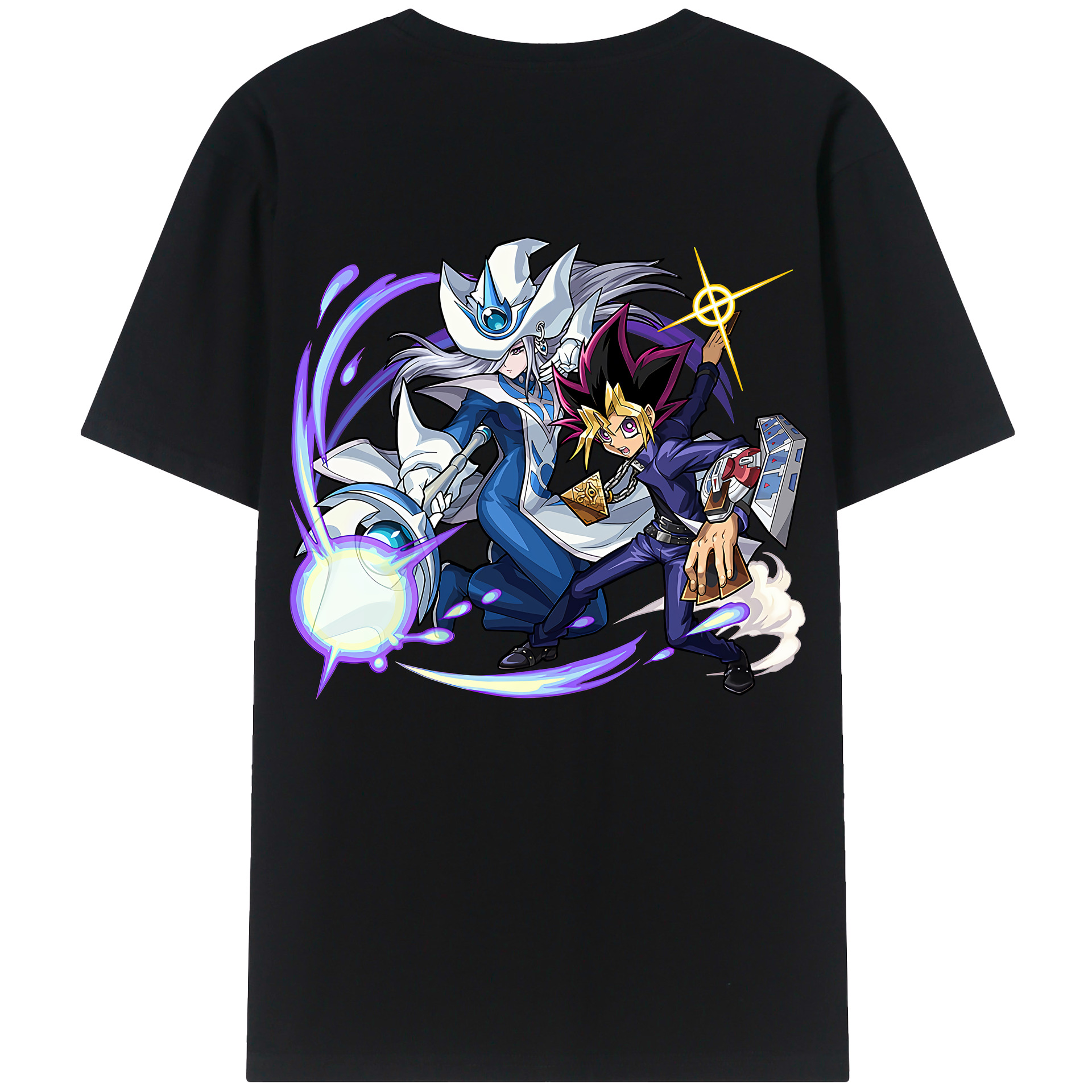 （画像用） 遊☆戯☆王 Yu-Gi-Oh! レディース半袖Tシャツ(バックプリント)