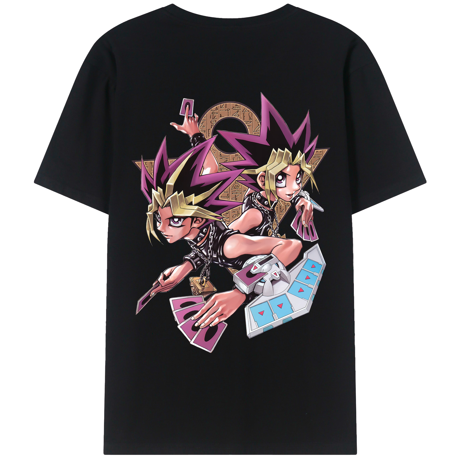 （画像用） 遊☆戯☆王 Yu-Gi-Oh! レディース半袖Tシャツ(バックプリント)