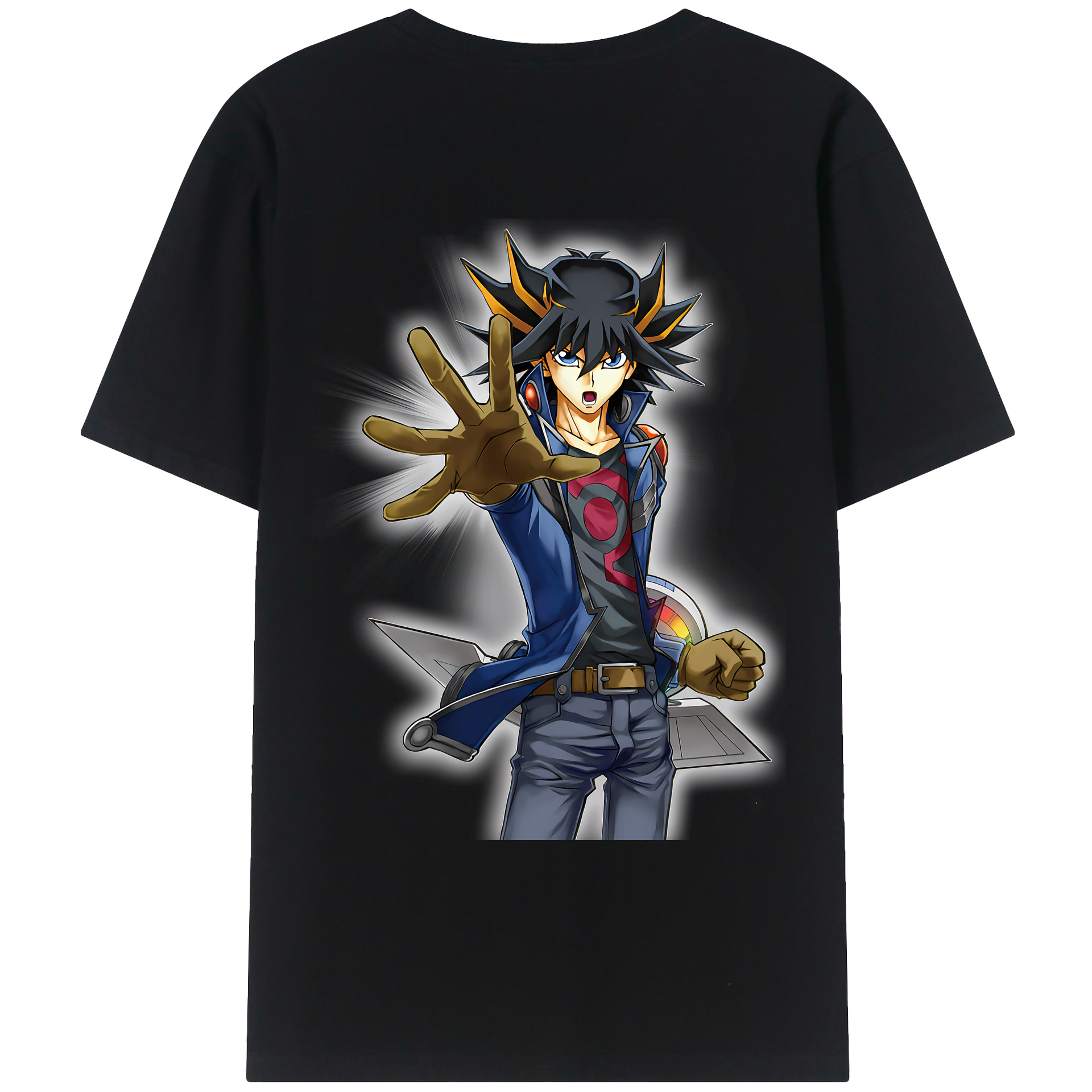 （画像用） 遊☆戯☆王 Yu-Gi-Oh! レディース半袖Tシャツ(バックプリント)