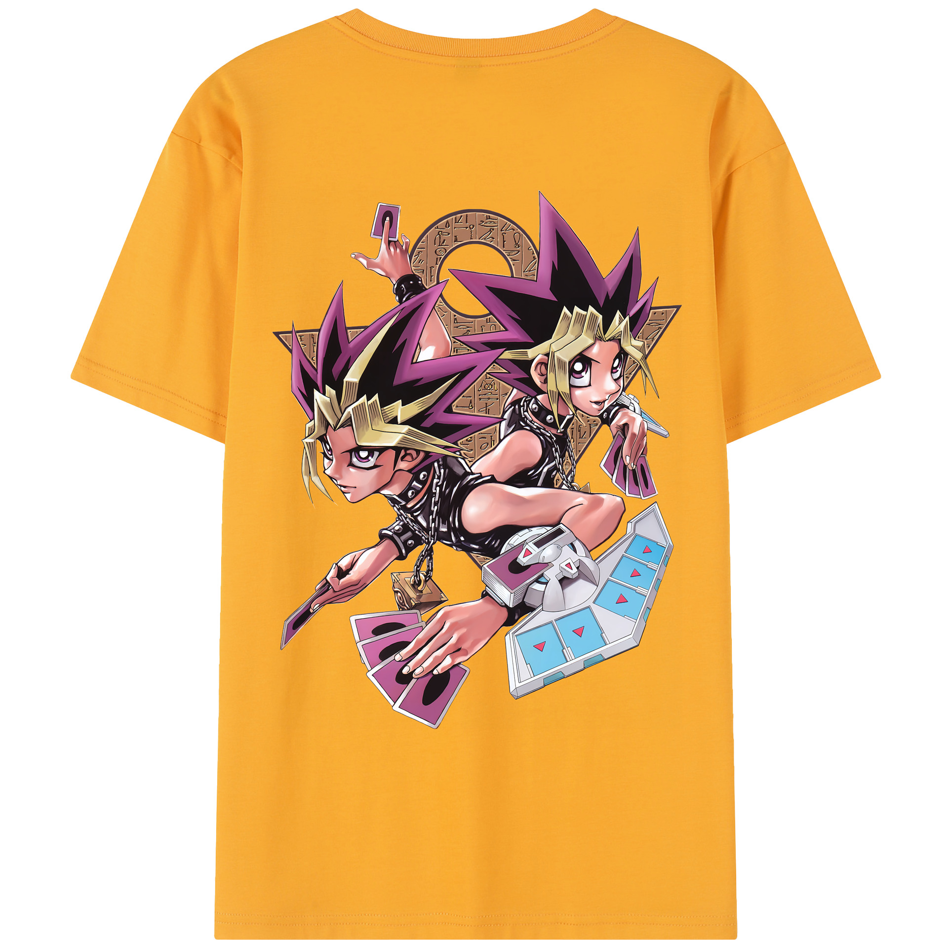 （画像用） 遊☆戯☆王 Yu-Gi-Oh! レディース半袖Tシャツ(バックプリント)