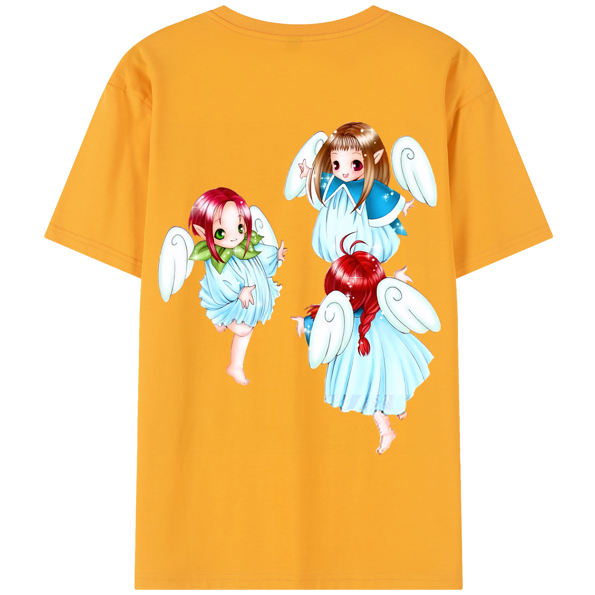 （画像用） 遊☆戯☆王 Yu-Gi-Oh! レディース半袖Tシャツ(バックプリント)