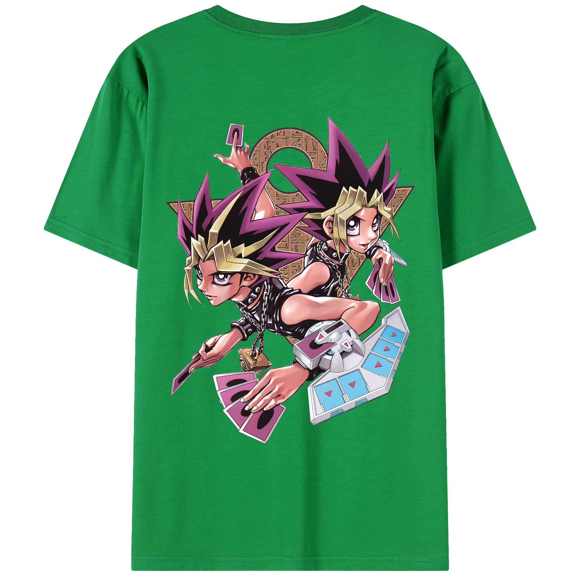 （画像用） 遊☆戯☆王 Yu-Gi-Oh! レディース半袖Tシャツ(バックプリント)