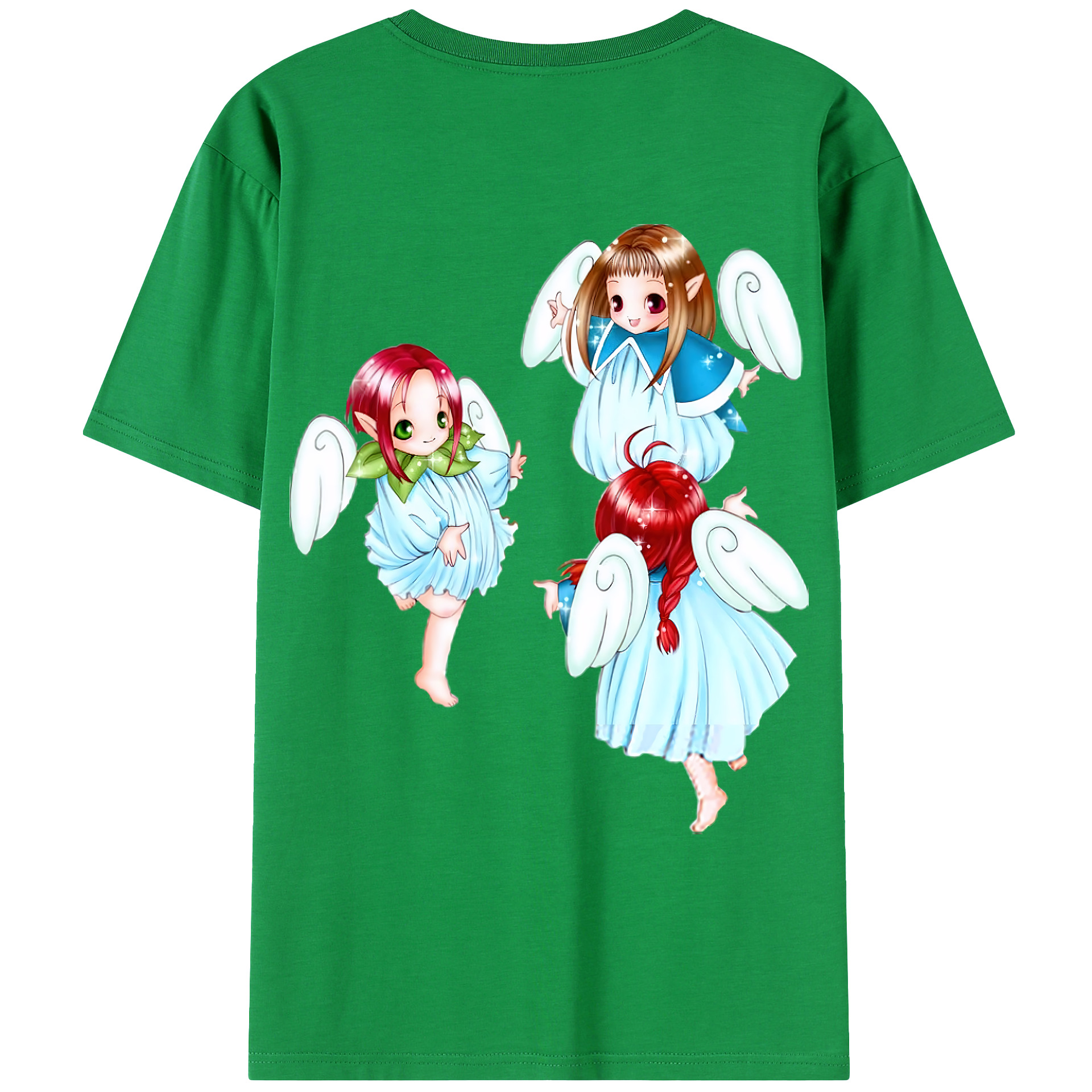 （画像用） 遊☆戯☆王 Yu-Gi-Oh! レディース半袖Tシャツ(バックプリント)